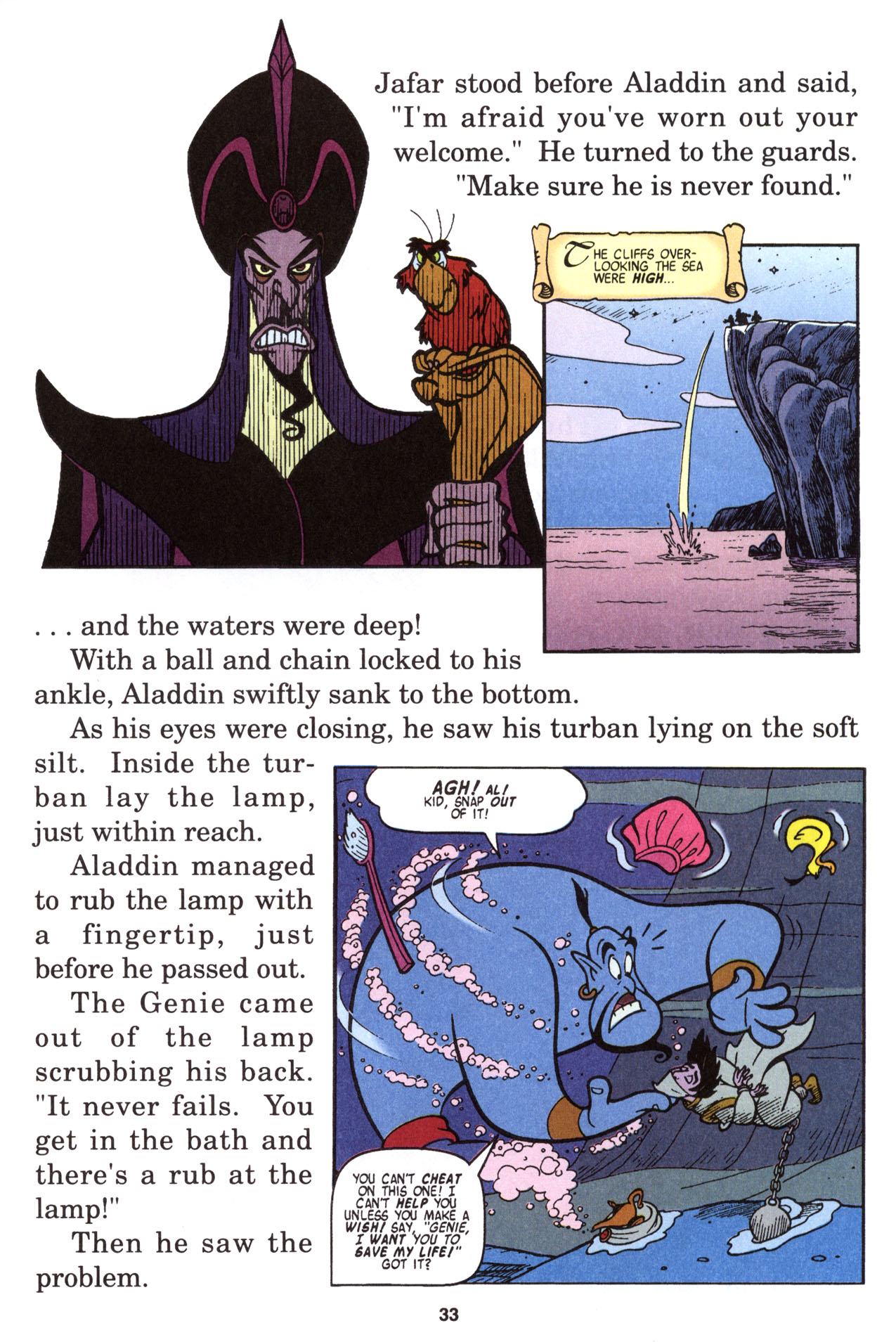 Read online Disney's Junior Graphic Novel Aladdin comic -  Issue # Full - 35