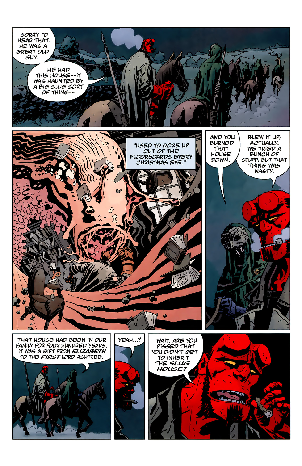 Read online Hellboy: The Wild Hunt comic -  Issue #1 - 24