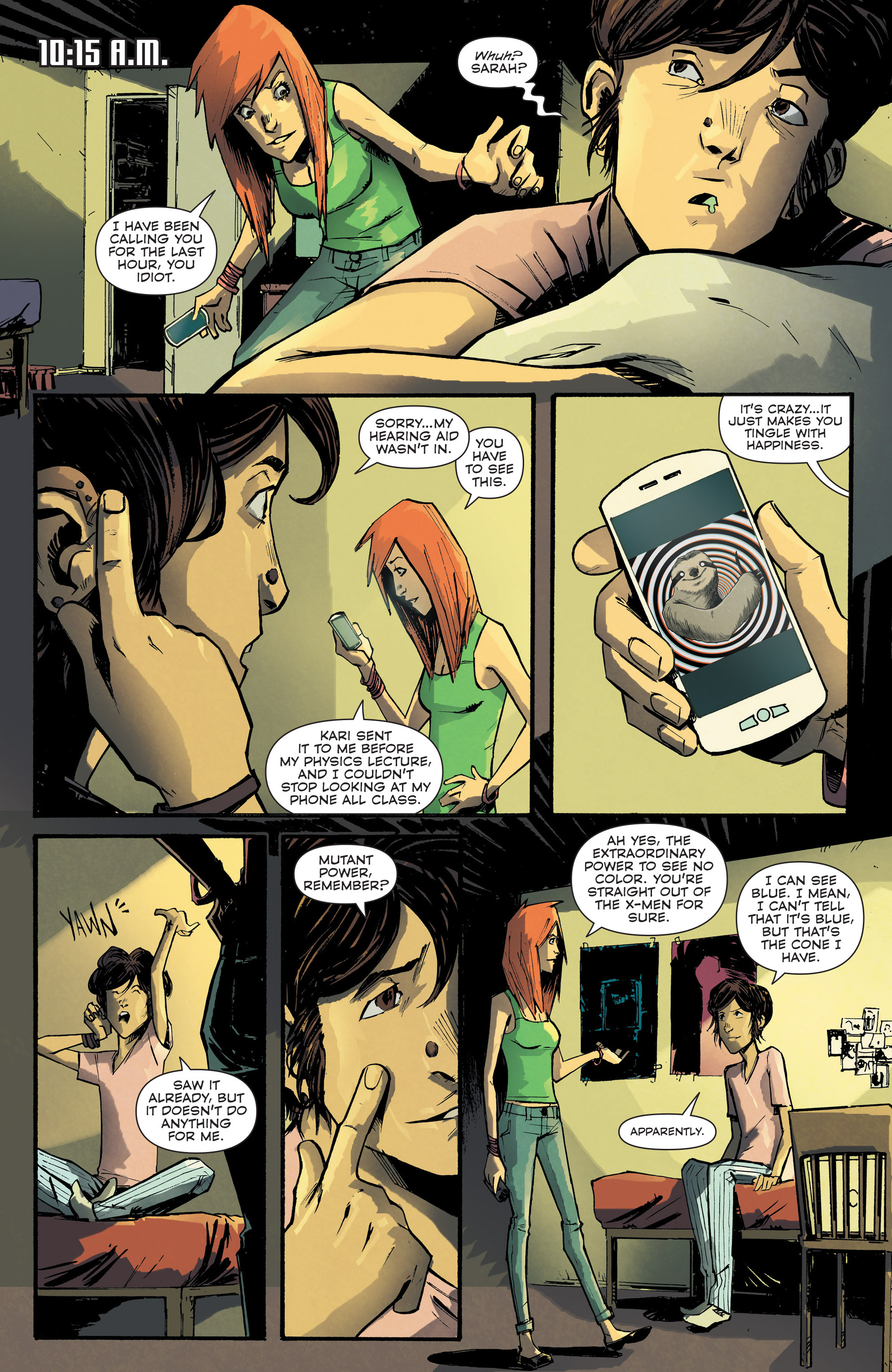 Read online Memetic comic -  Issue #1 - 9