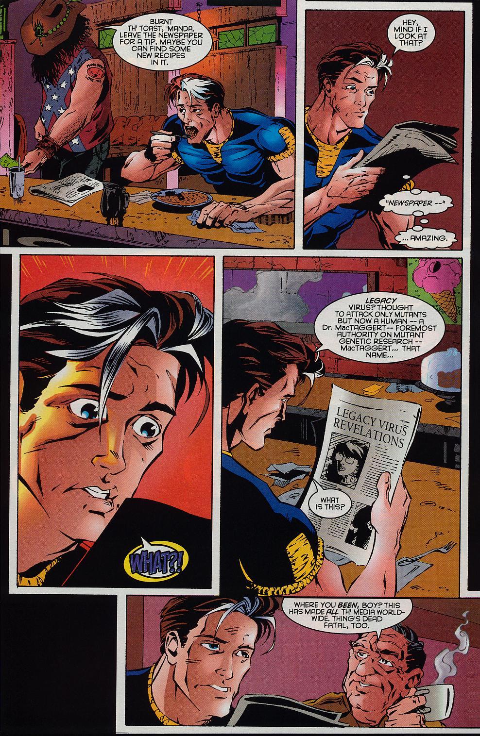 Read online X-Man comic -  Issue #10 - 11