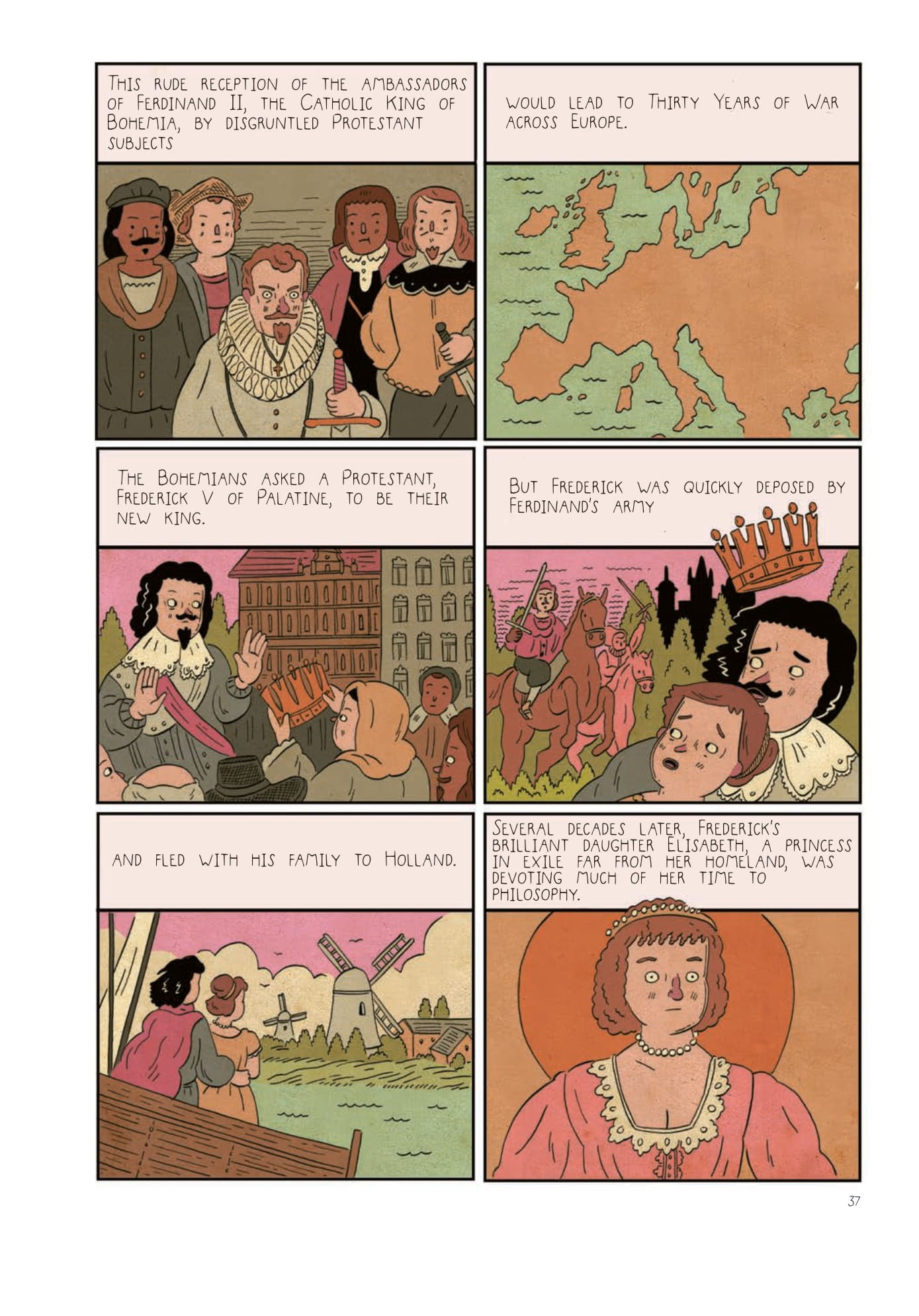 Read online Heretics!: The Wondrous (and Dangerous) Beginnings of Modern Philosophy comic -  Issue # TPB (Part 1) - 38