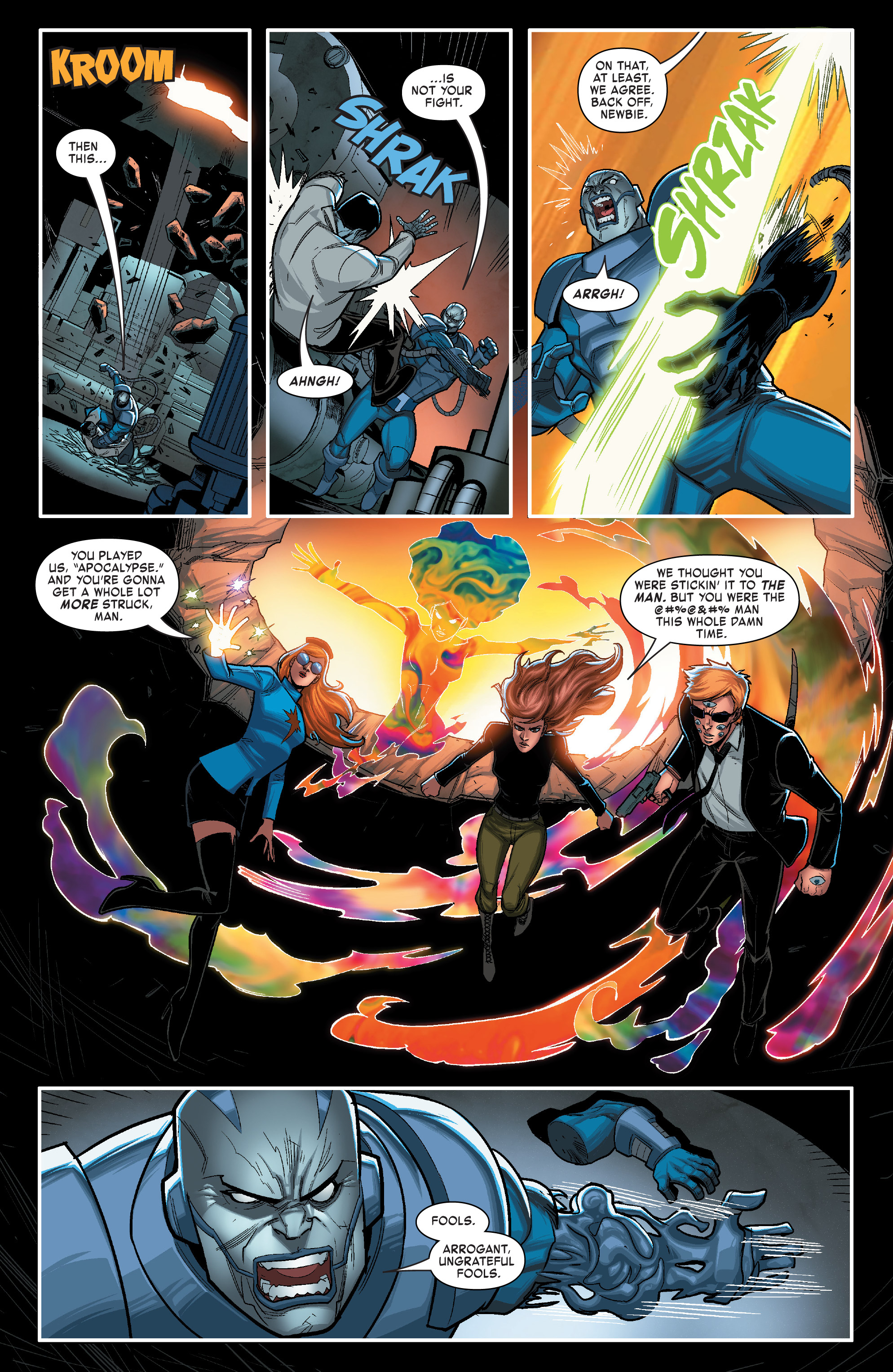 Read online Age of X-Man: Apocalypse and the X-Tracts comic -  Issue #5 - 11
