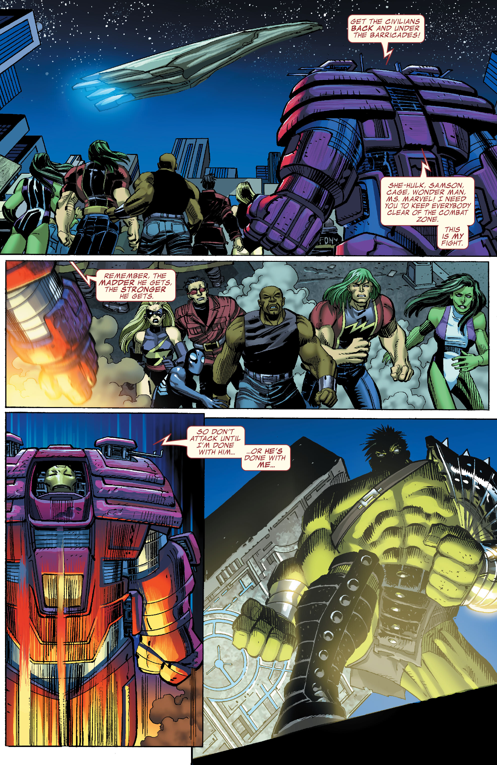 Read online Hulk vs. The Avengers comic -  Issue # TPB - 93