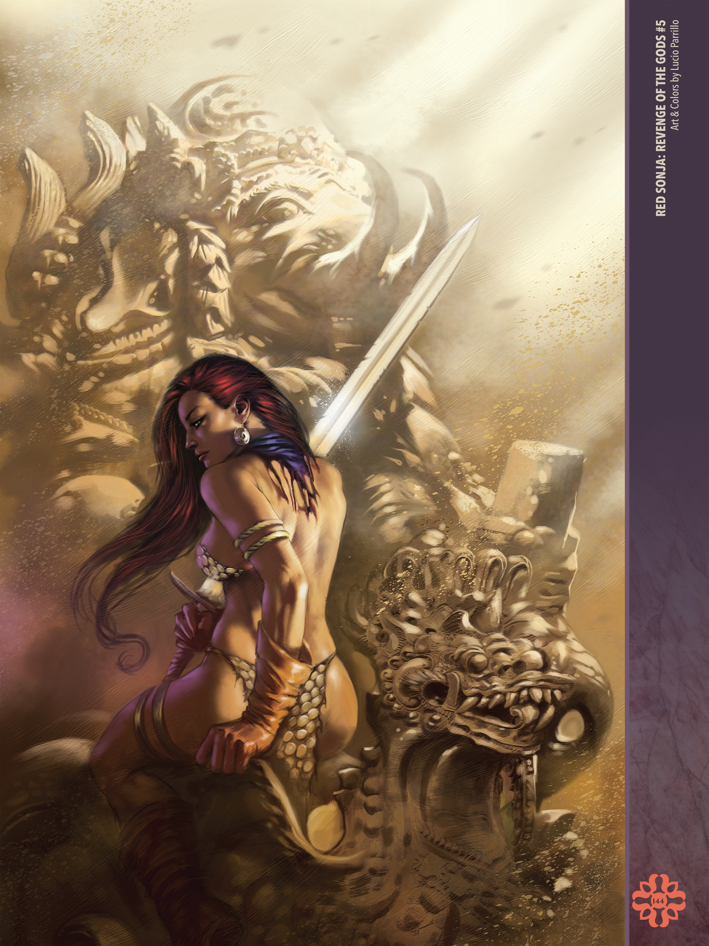 Read online The Art of Red Sonja comic -  Issue # TPB 2 (Part 2) - 45