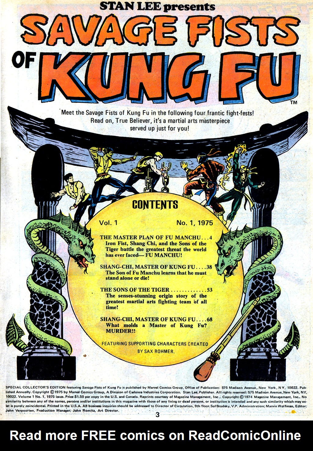 Read online Savage Fists Of Kung Fu comic -  Issue # TPB - 3