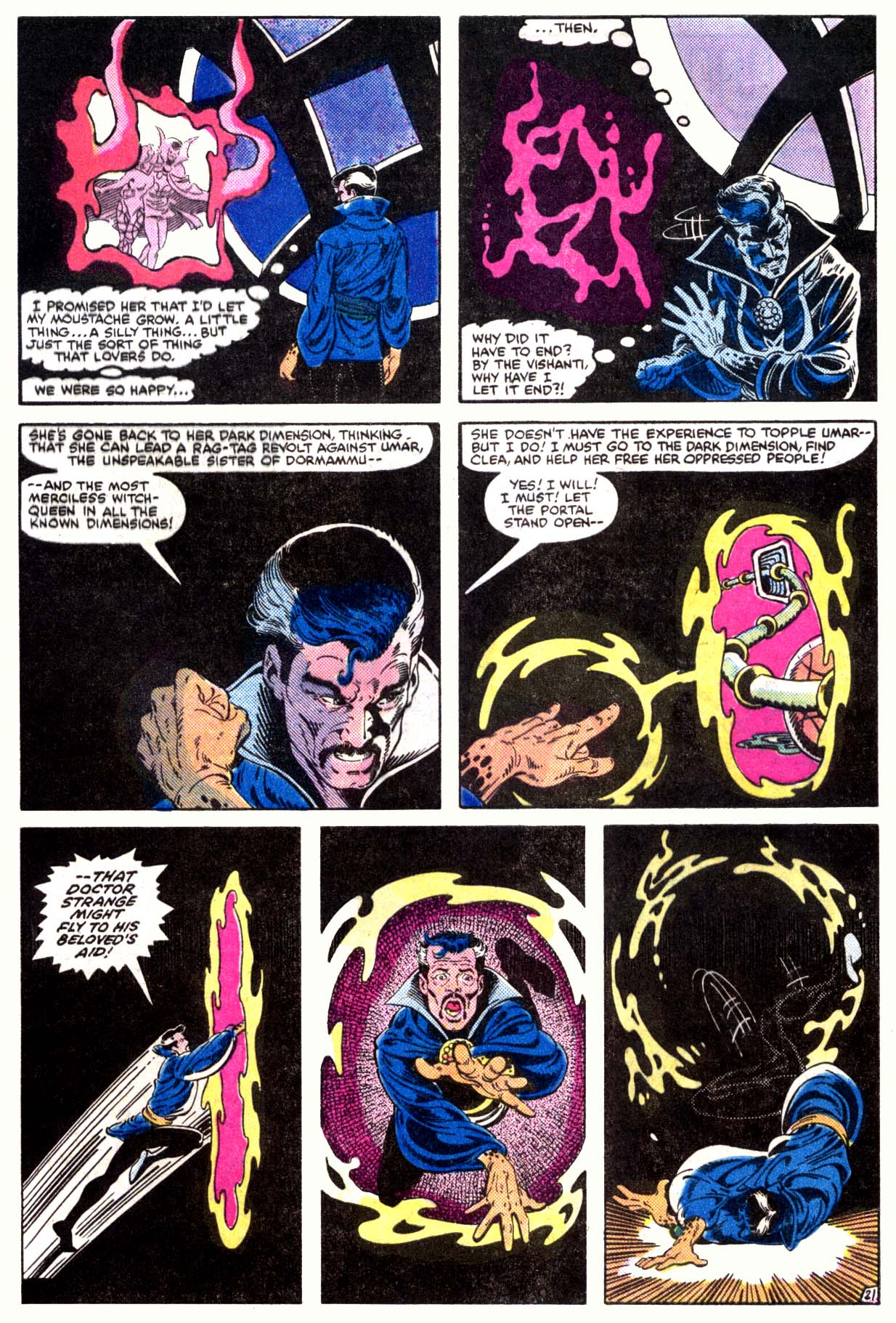 Read online Doctor Strange (1974) comic -  Issue #54 - 22