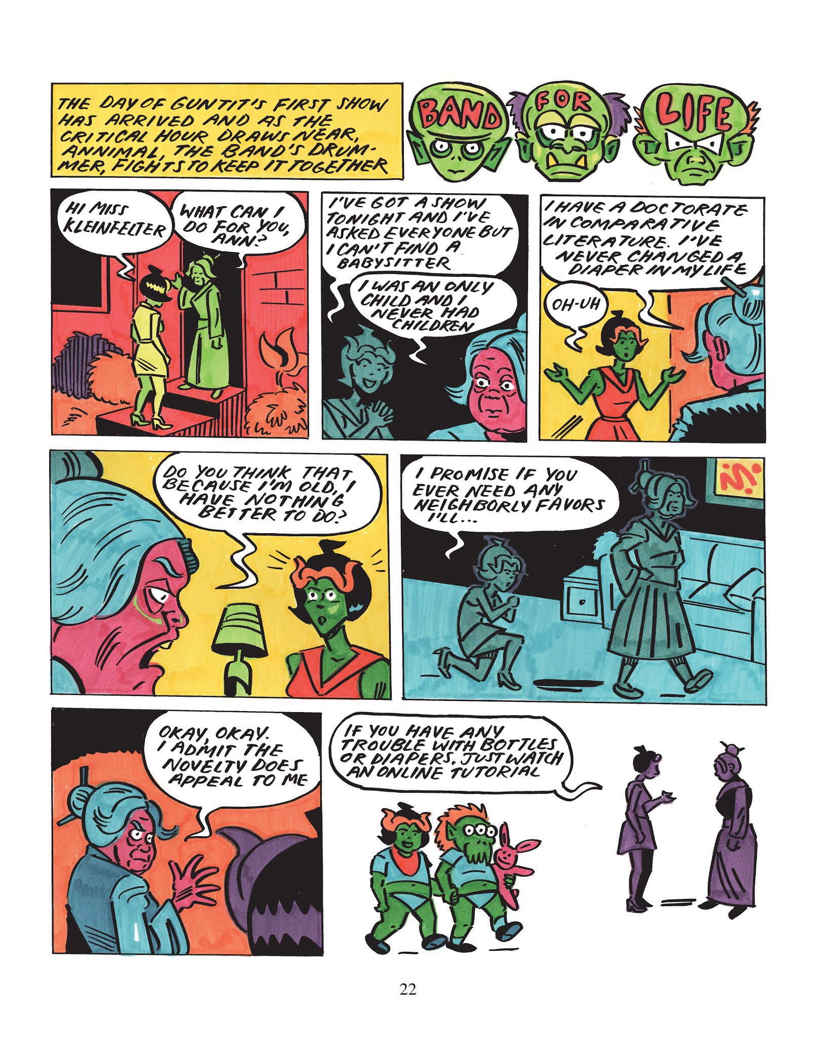 Read online Band for Life comic -  Issue # TPB (Part 1) - 23