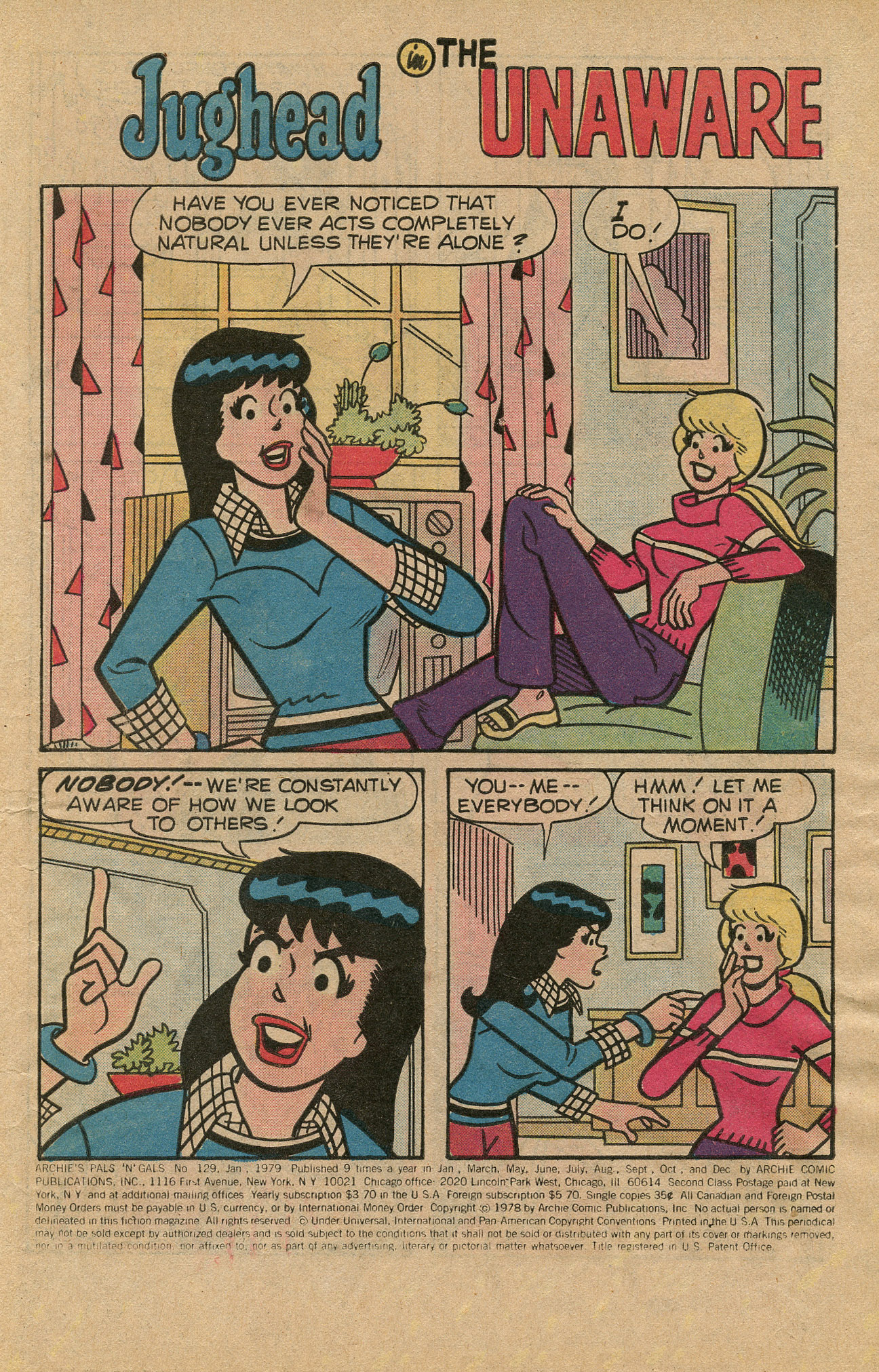 Read online Archie's Pals 'N' Gals (1952) comic -  Issue #129 - 3