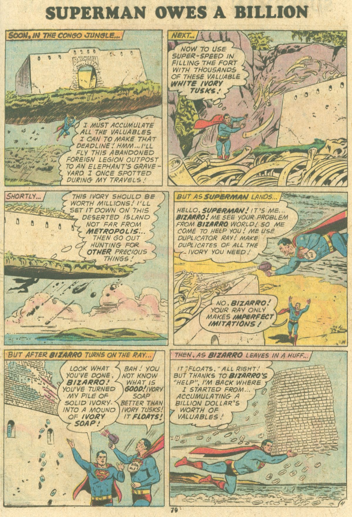 Read online Superman (1939) comic -  Issue #284 - 79