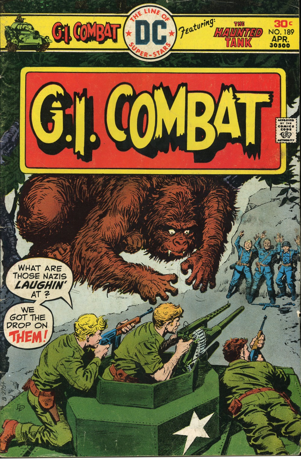 Read online G.I. Combat (1952) comic -  Issue #189 - 1