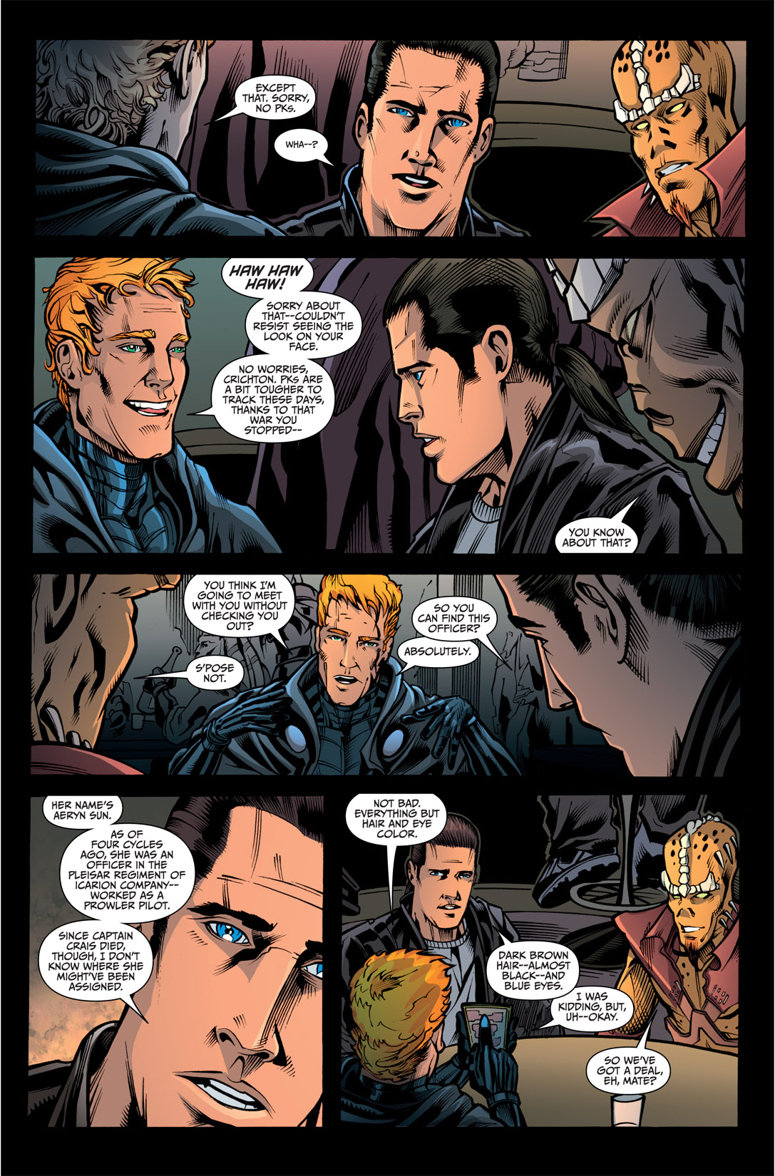 Read online Farscape: Gone and Back comic -  Issue #3 - 6