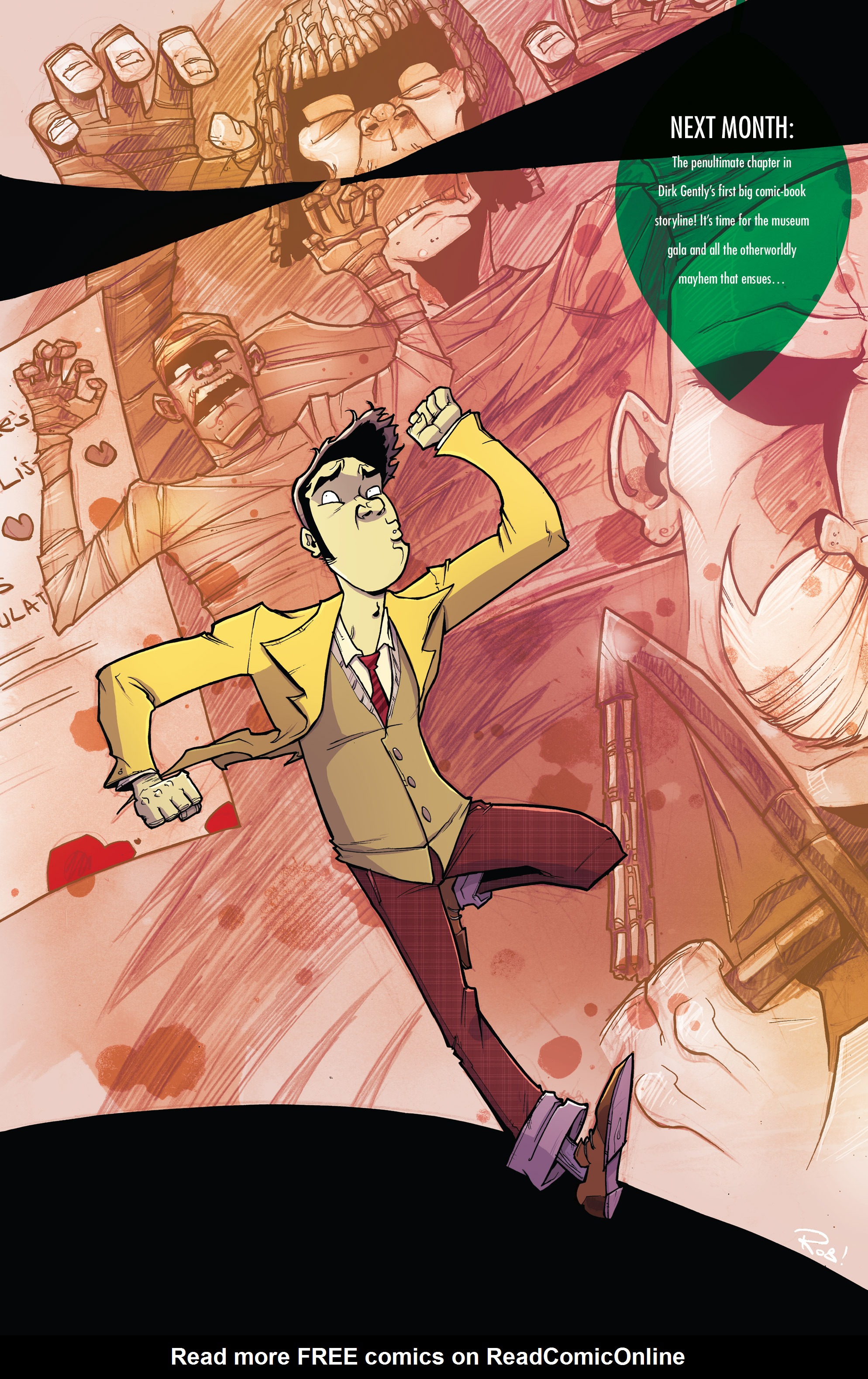 Read online Dirk Gently's Holistic Detective Agency comic -  Issue #3 - 25
