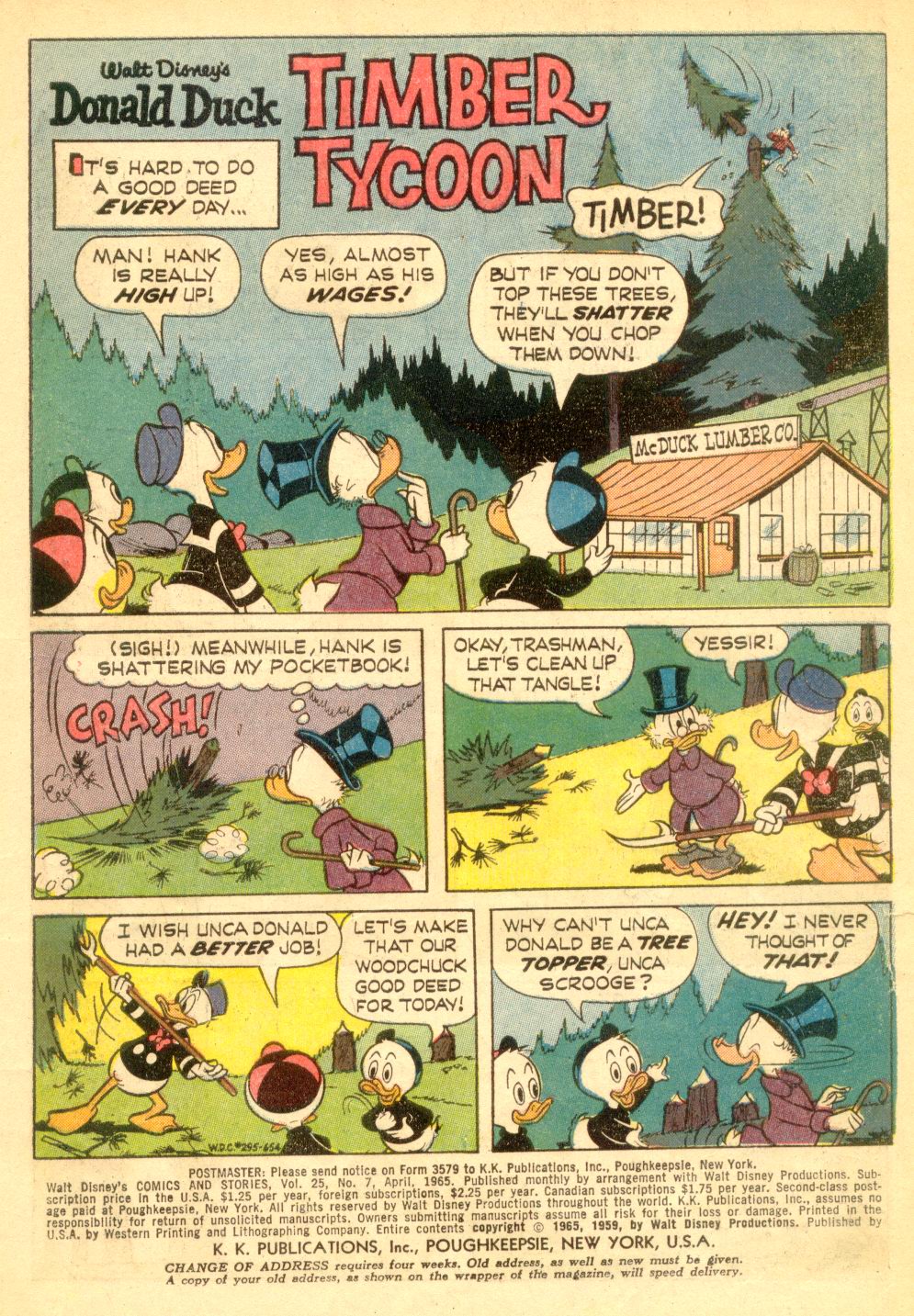 Walt Disney's Comics and Stories issue 295 - Page 3
