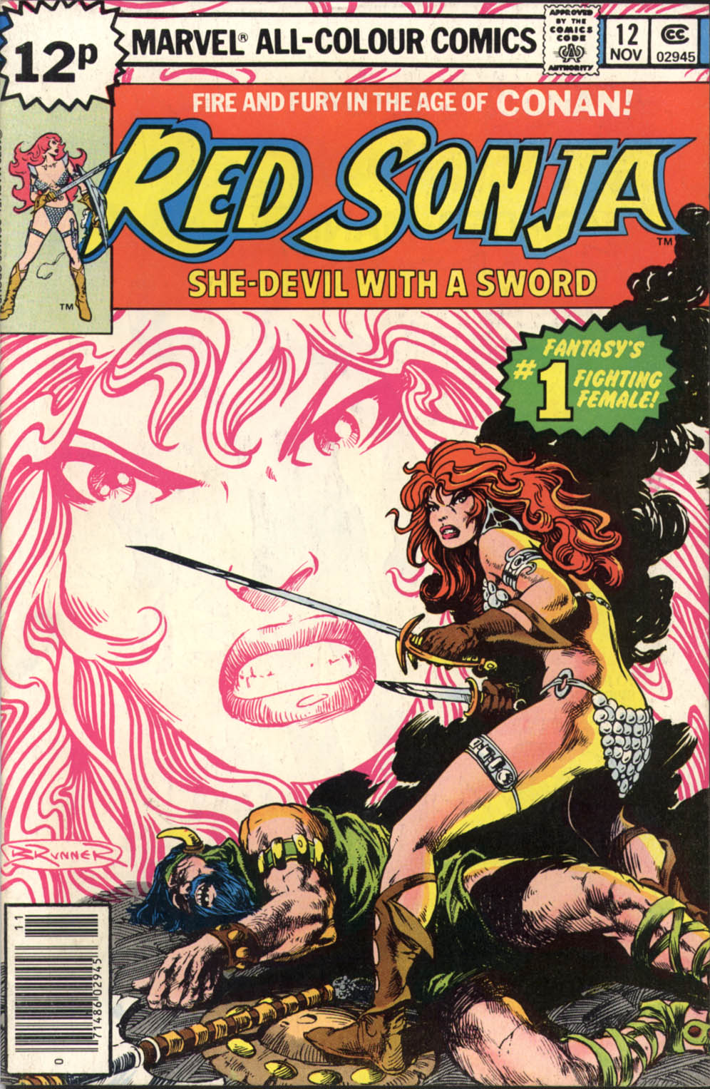 Read online Red Sonja (1977) comic -  Issue #12 - 1
