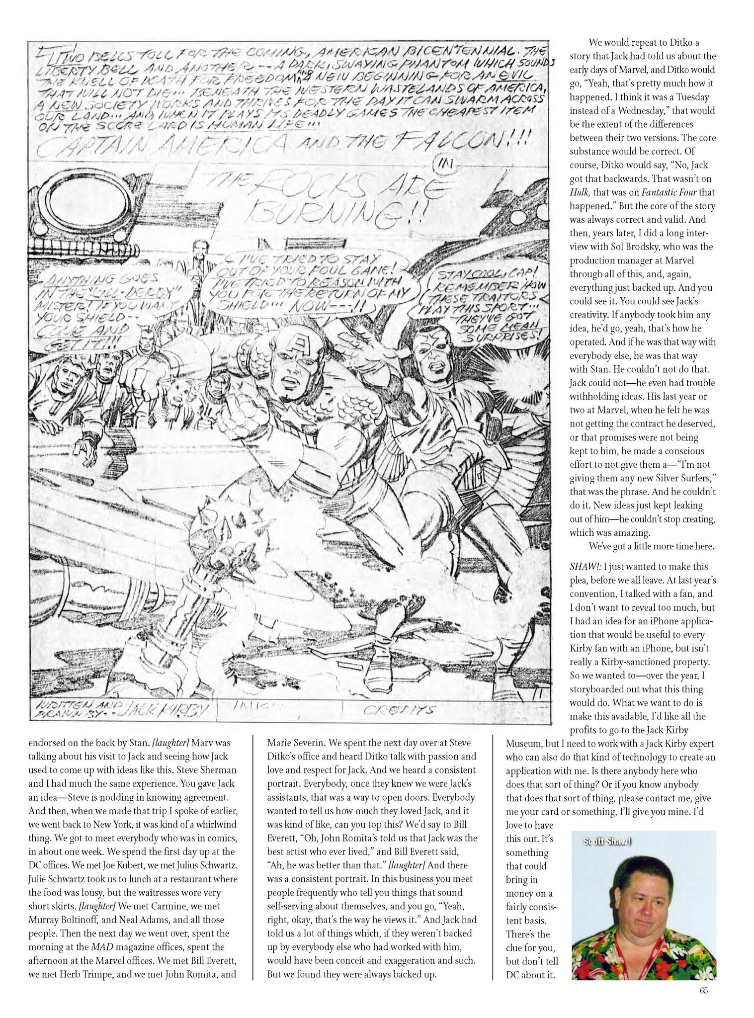 Read online The Jack Kirby Collector comic -  Issue #56 - 63