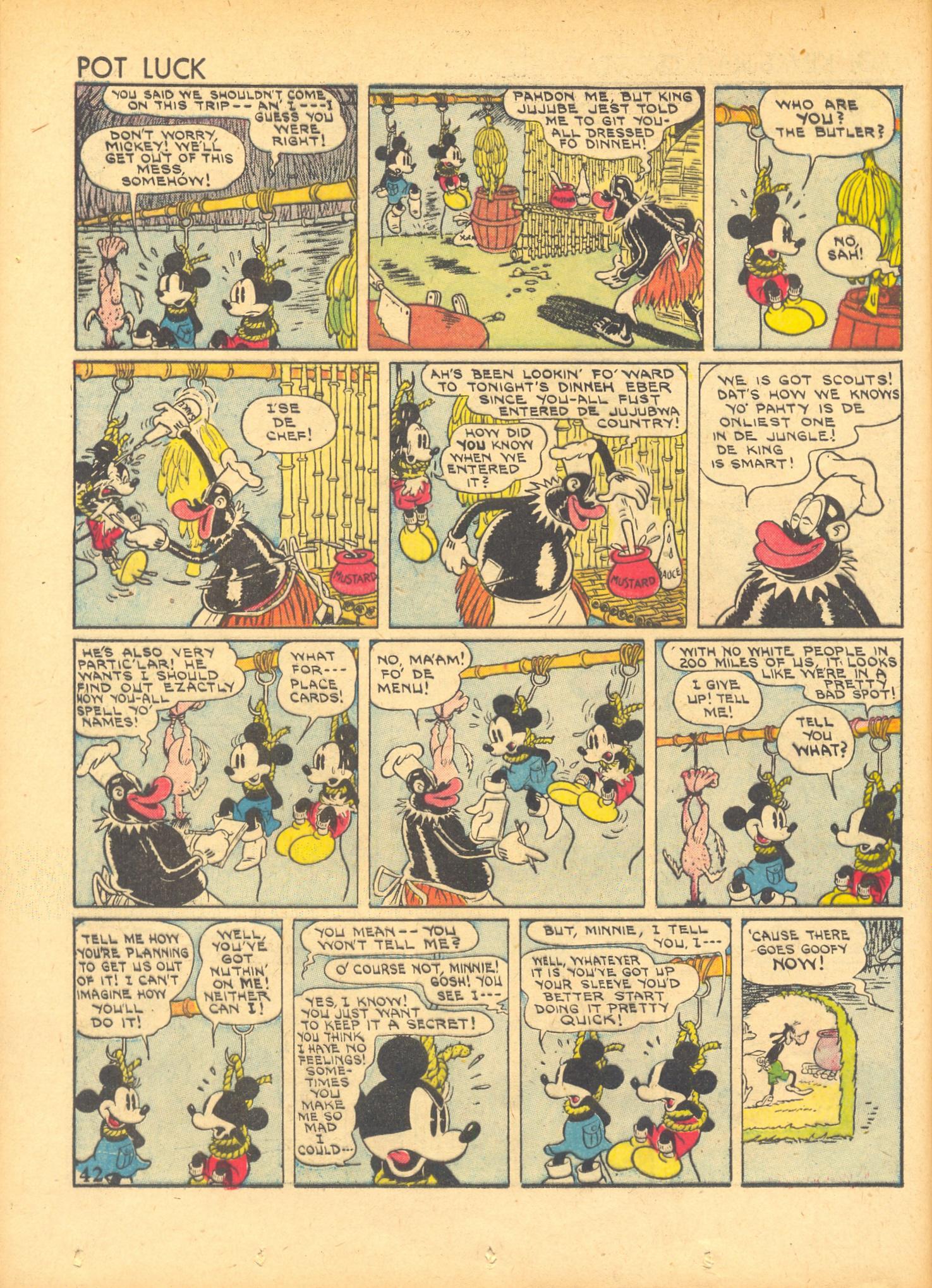 Read online Walt Disney's Comics and Stories comic -  Issue #4 - 44