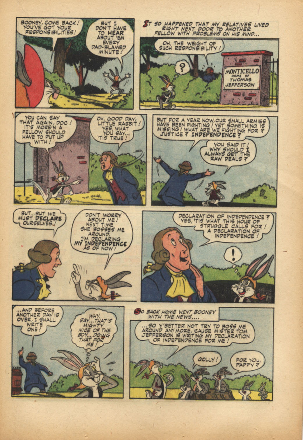 Read online Four Color Comics comic -  Issue #647 - 21