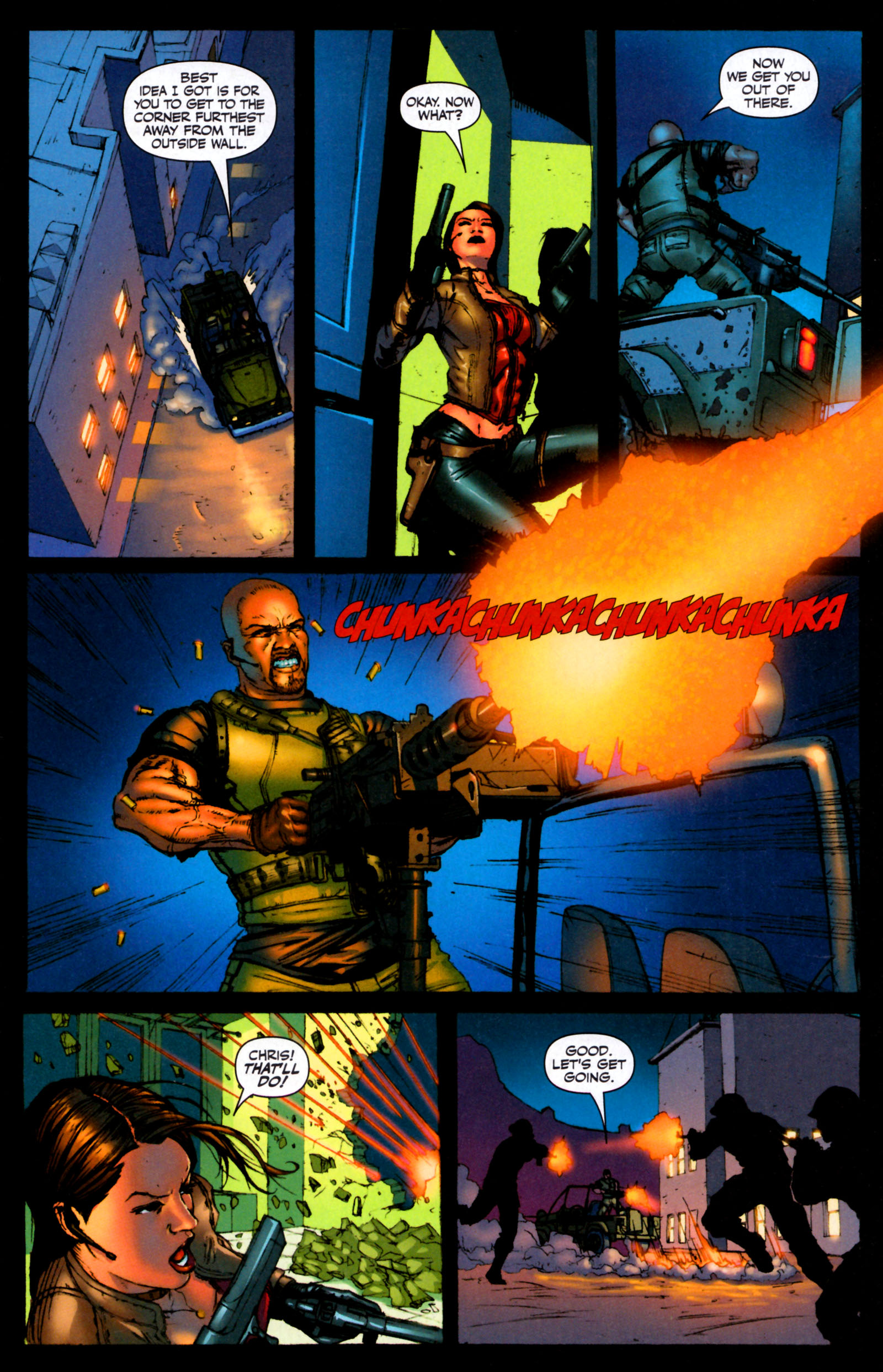 Read online Mercenaries comic -  Issue #1 - 12