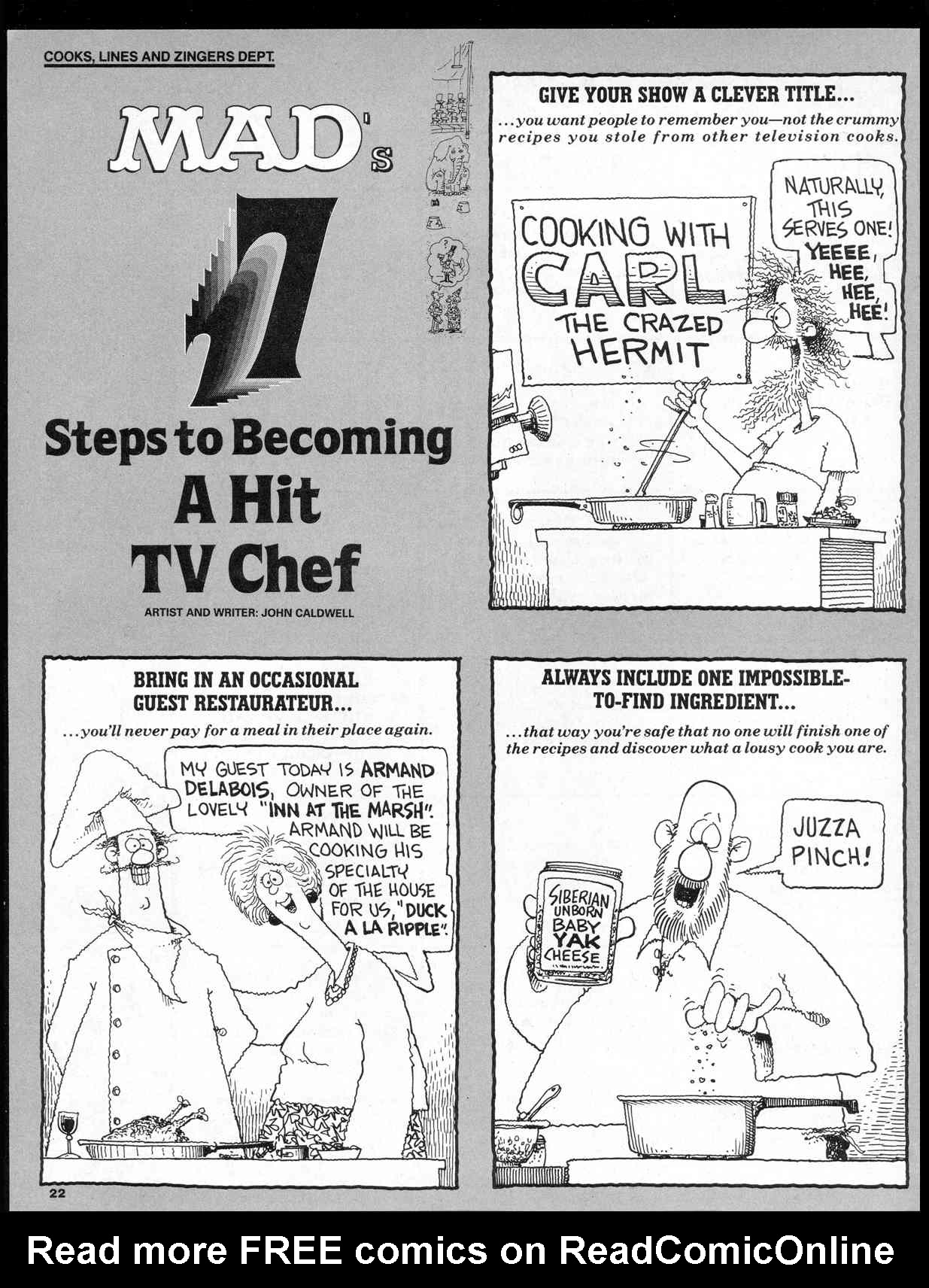 Read online MAD comic -  Issue #325 - 24