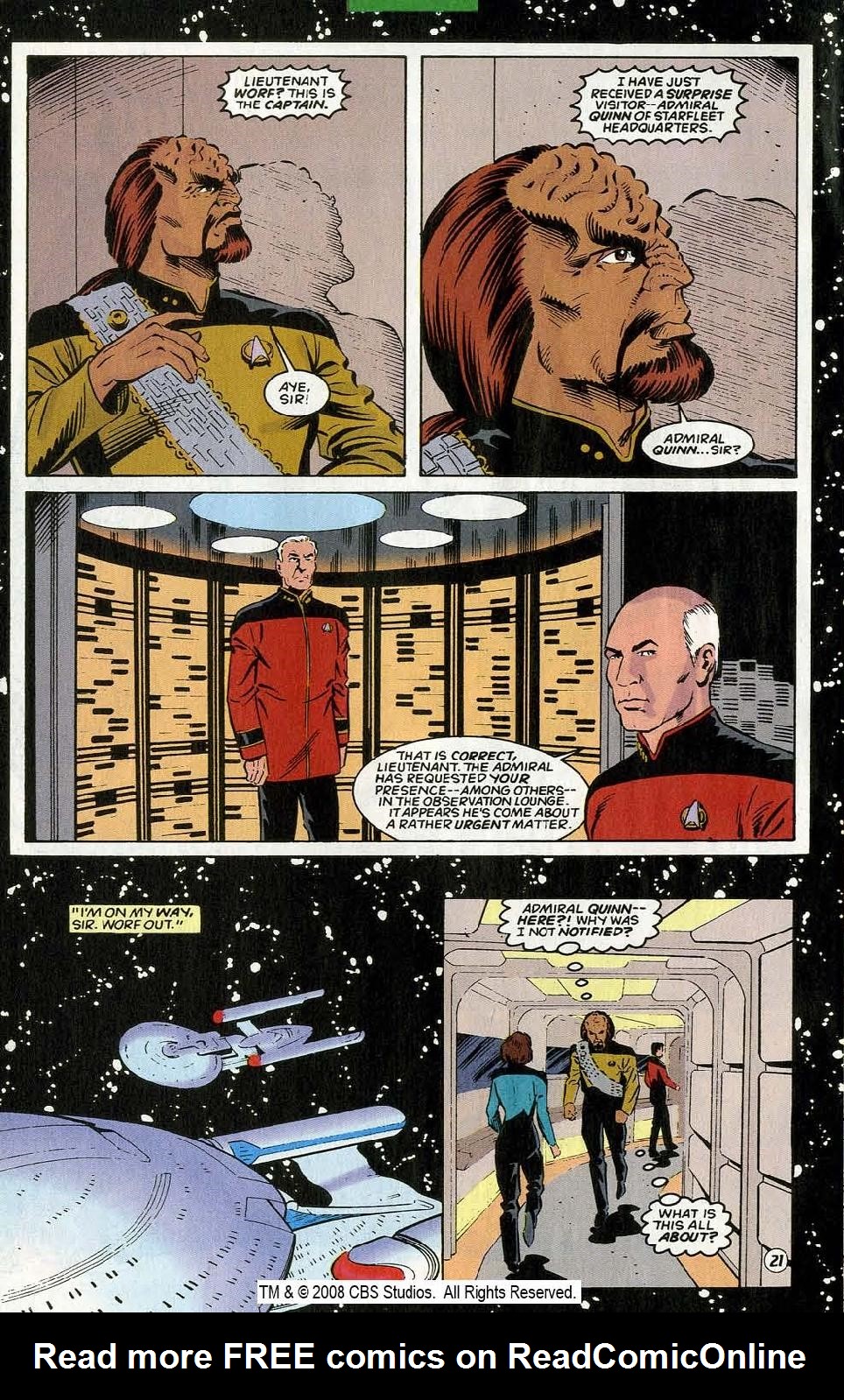 Read online Star Trek: The Next Generation - Shadowheart comic -  Issue #1 - 23