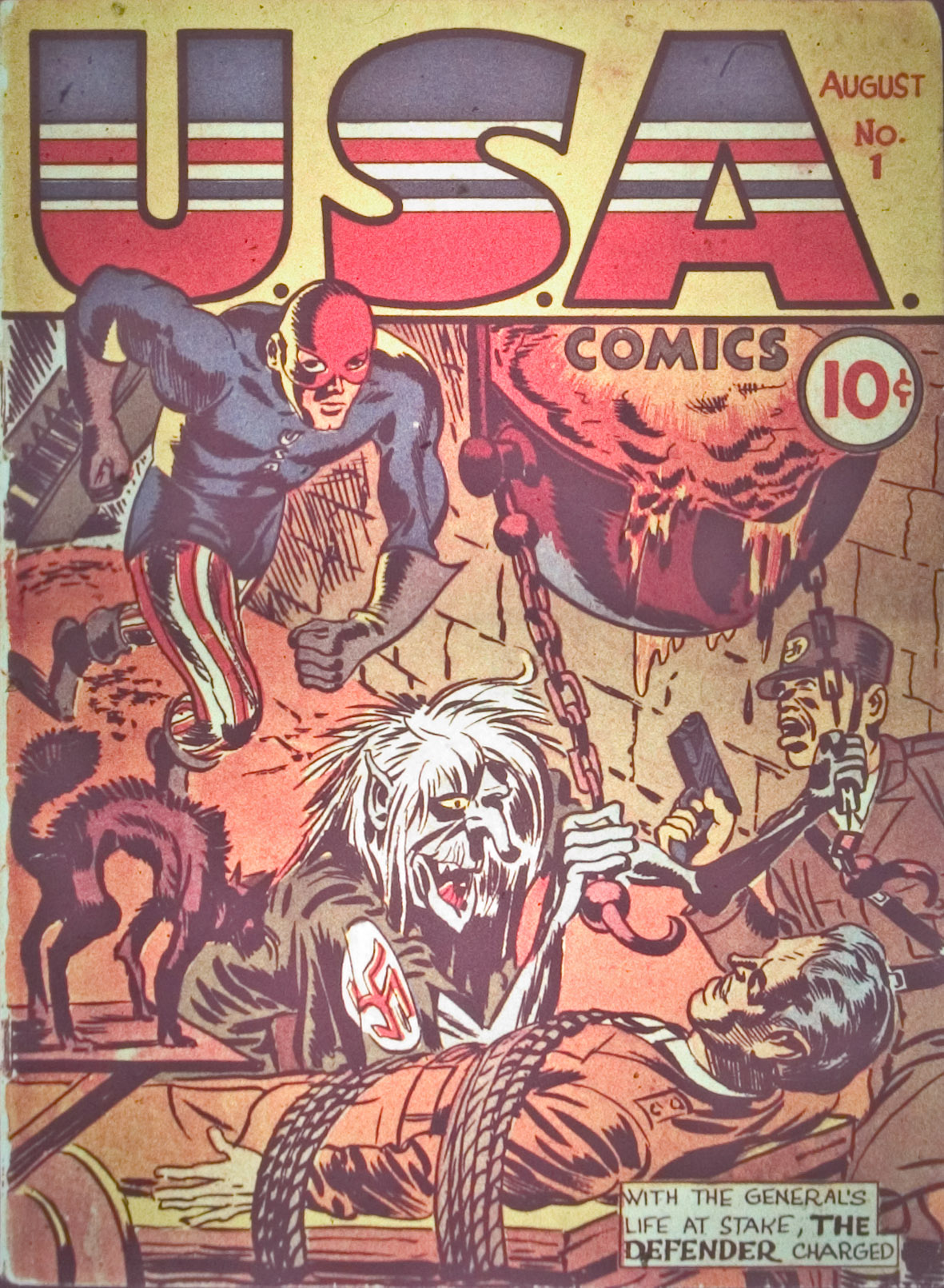 Read online USA Comics comic -  Issue #1 - 2