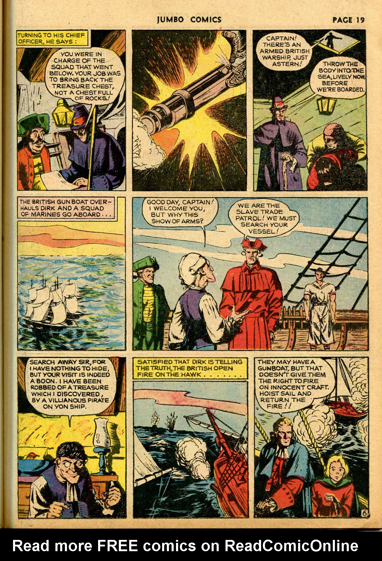 Read online Jumbo Comics comic -  Issue #21 - 21