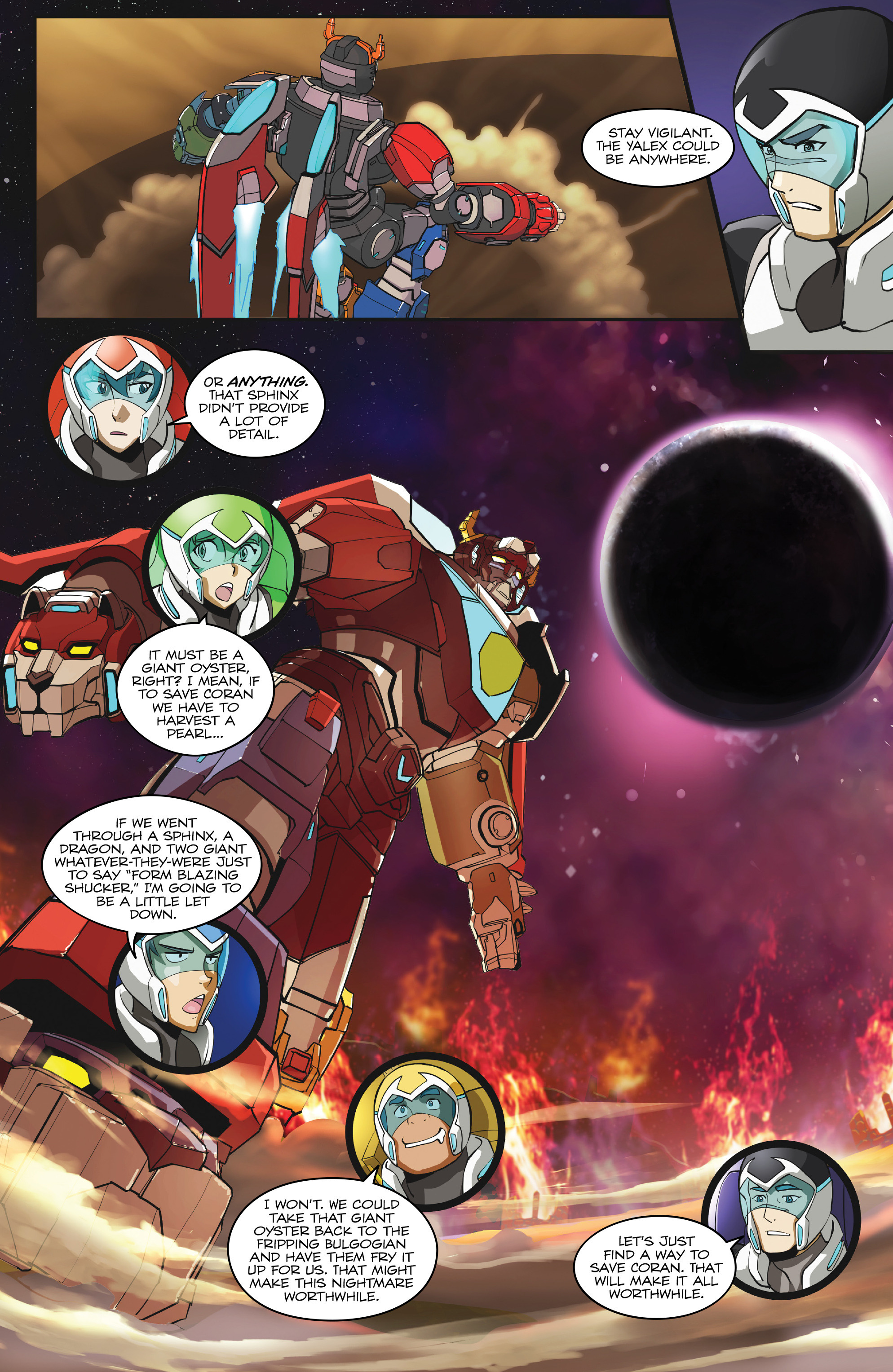 Read online Voltron: Legendary Defender comic -  Issue #5 - 4