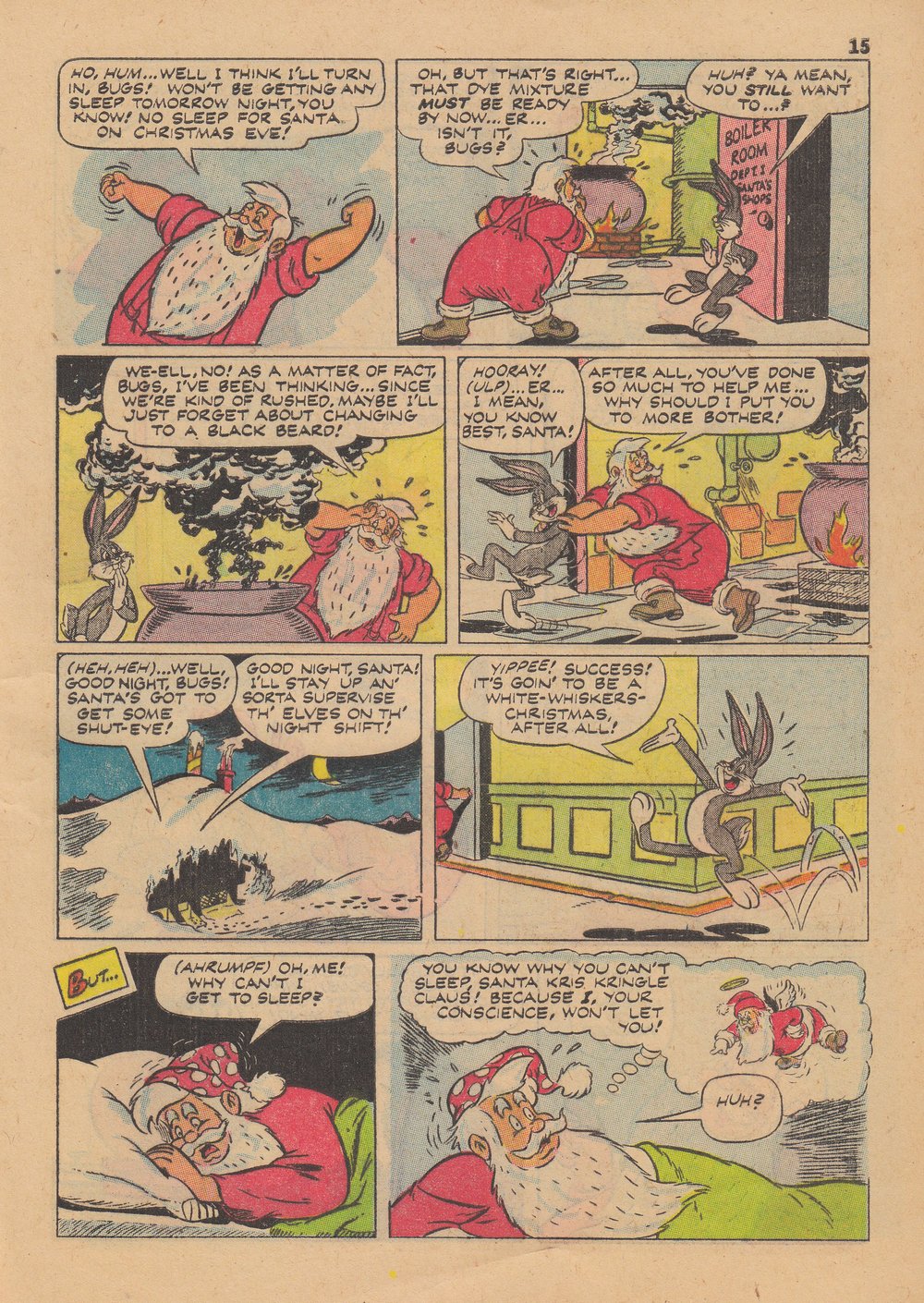 Read online Bugs Bunny's Christmas Funnies comic -  Issue # TPB 2 - 17