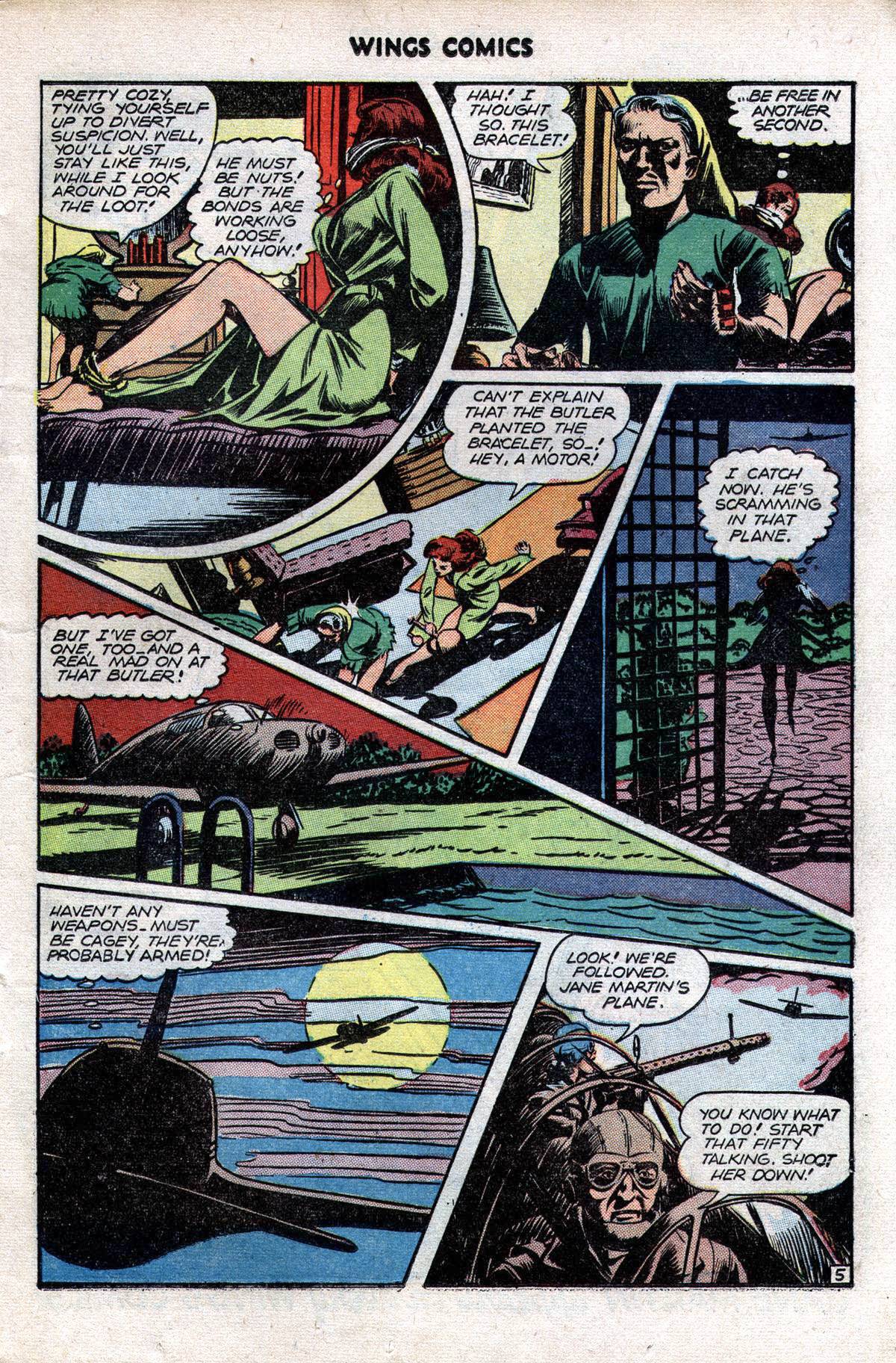 Read online Wings Comics comic -  Issue #76 - 17