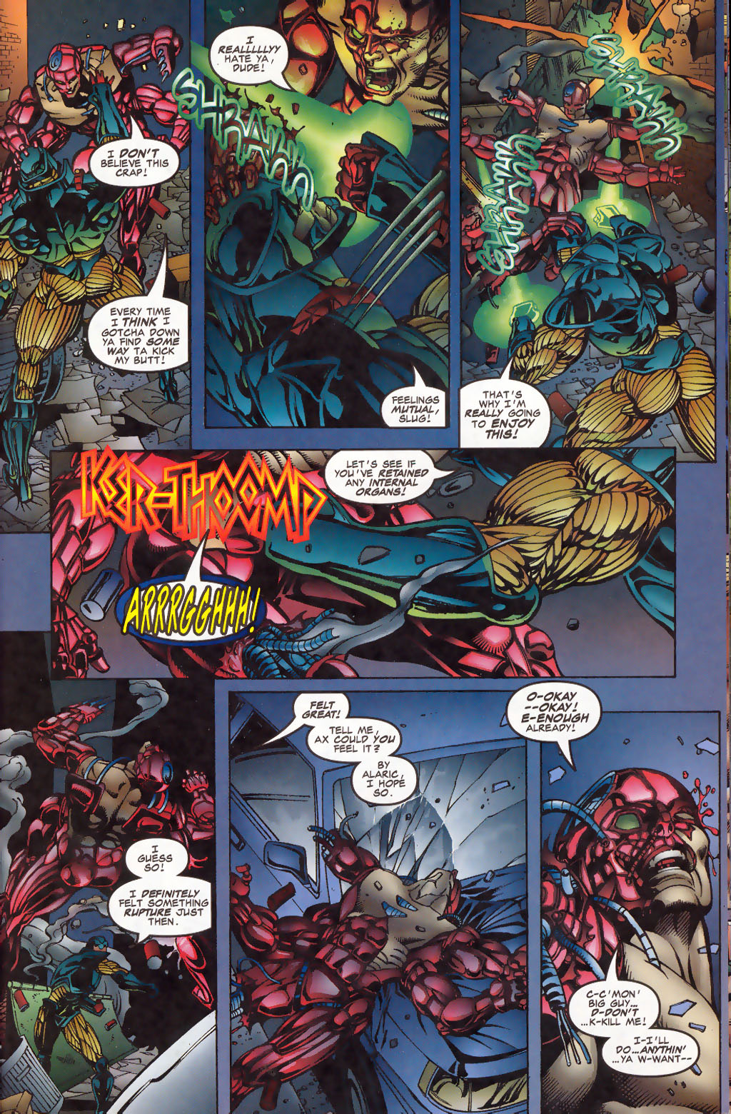 Read online X-O Manowar (1992) comic -  Issue #66 - 8