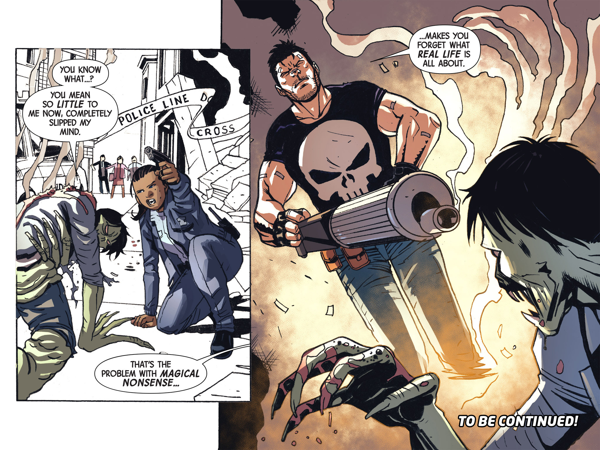 Read online Doctor Strange/Punisher: Magic Bullets Infinite Comic comic -  Issue #5 - 79