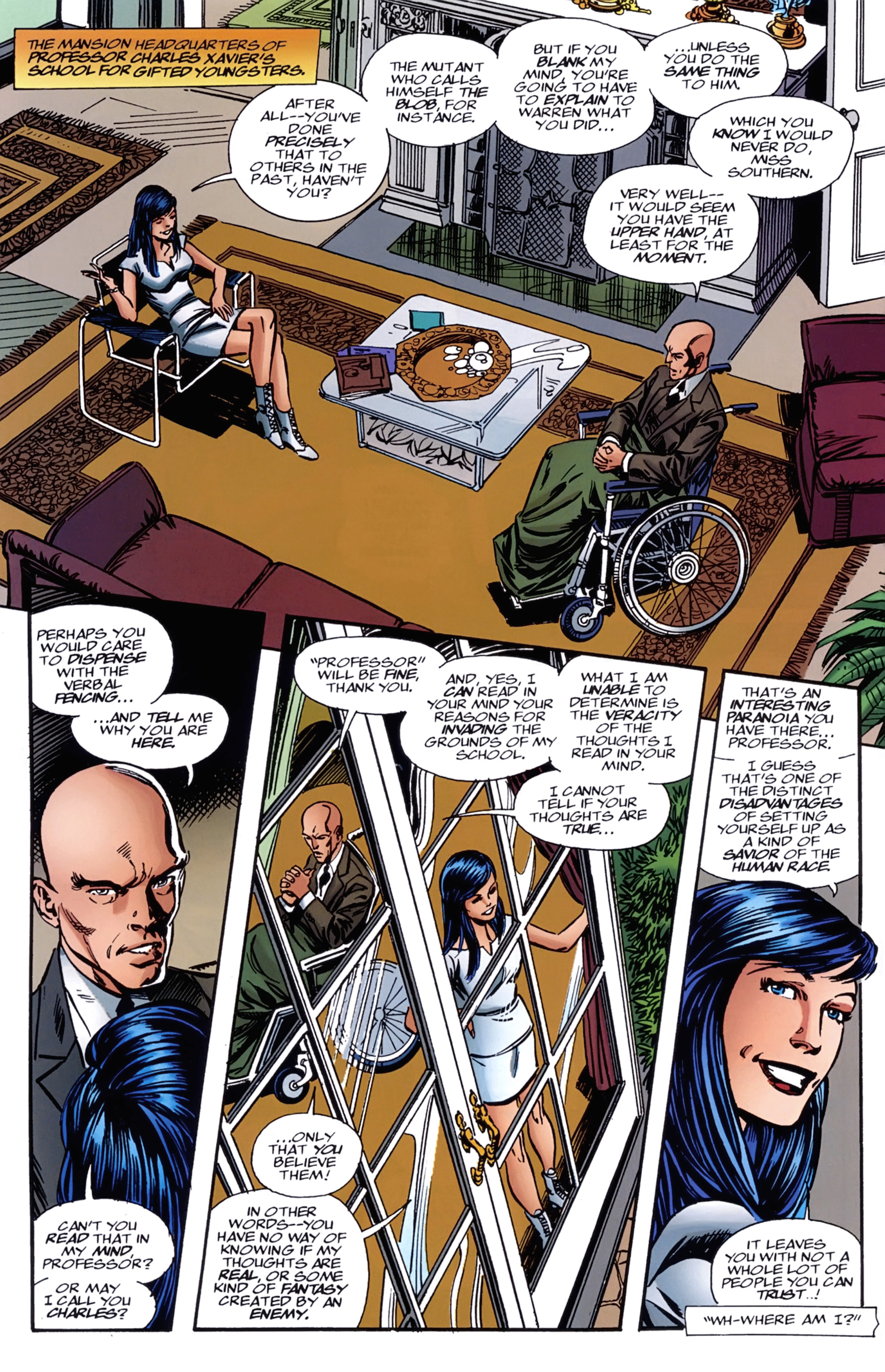 Read online X-Men: Hidden Years comic -  Issue #6 - 6