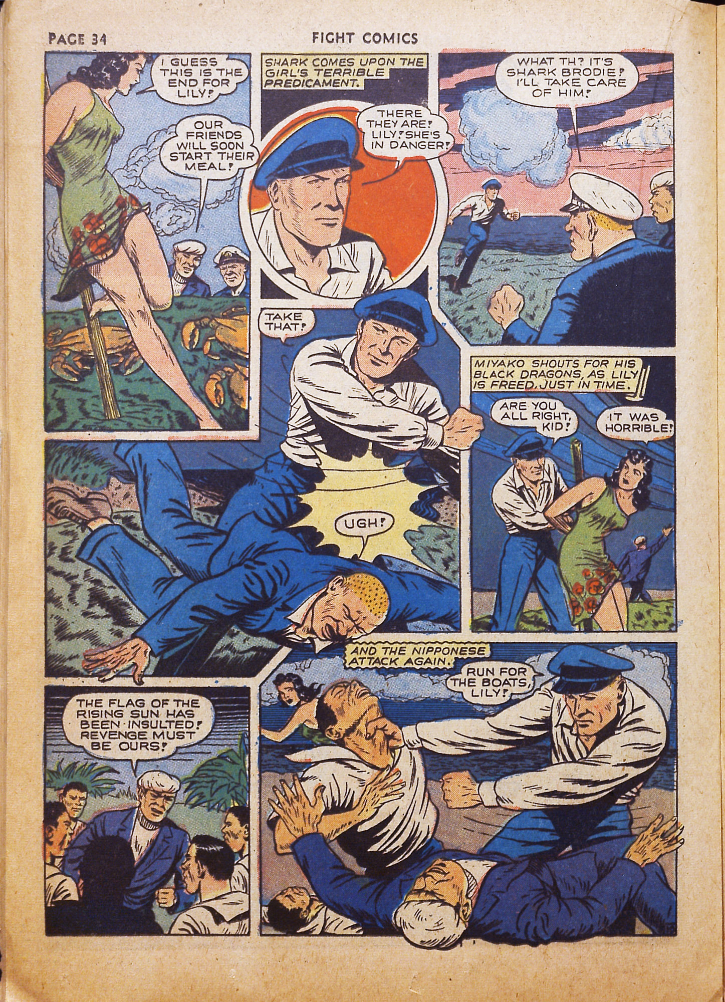 Read online Fight Comics comic -  Issue #18 - 41