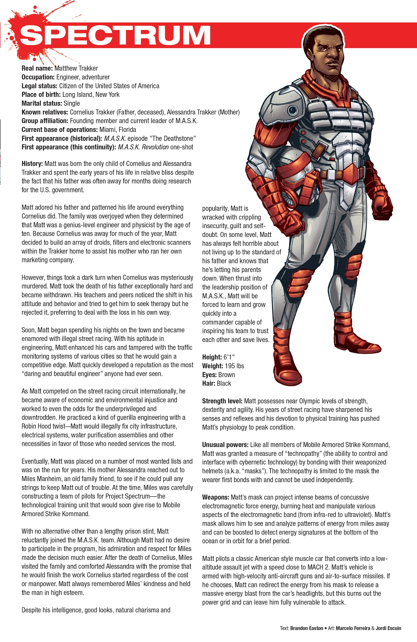 Read online Hasbro Heroes Sourcebook comic -  Issue #3 - 19