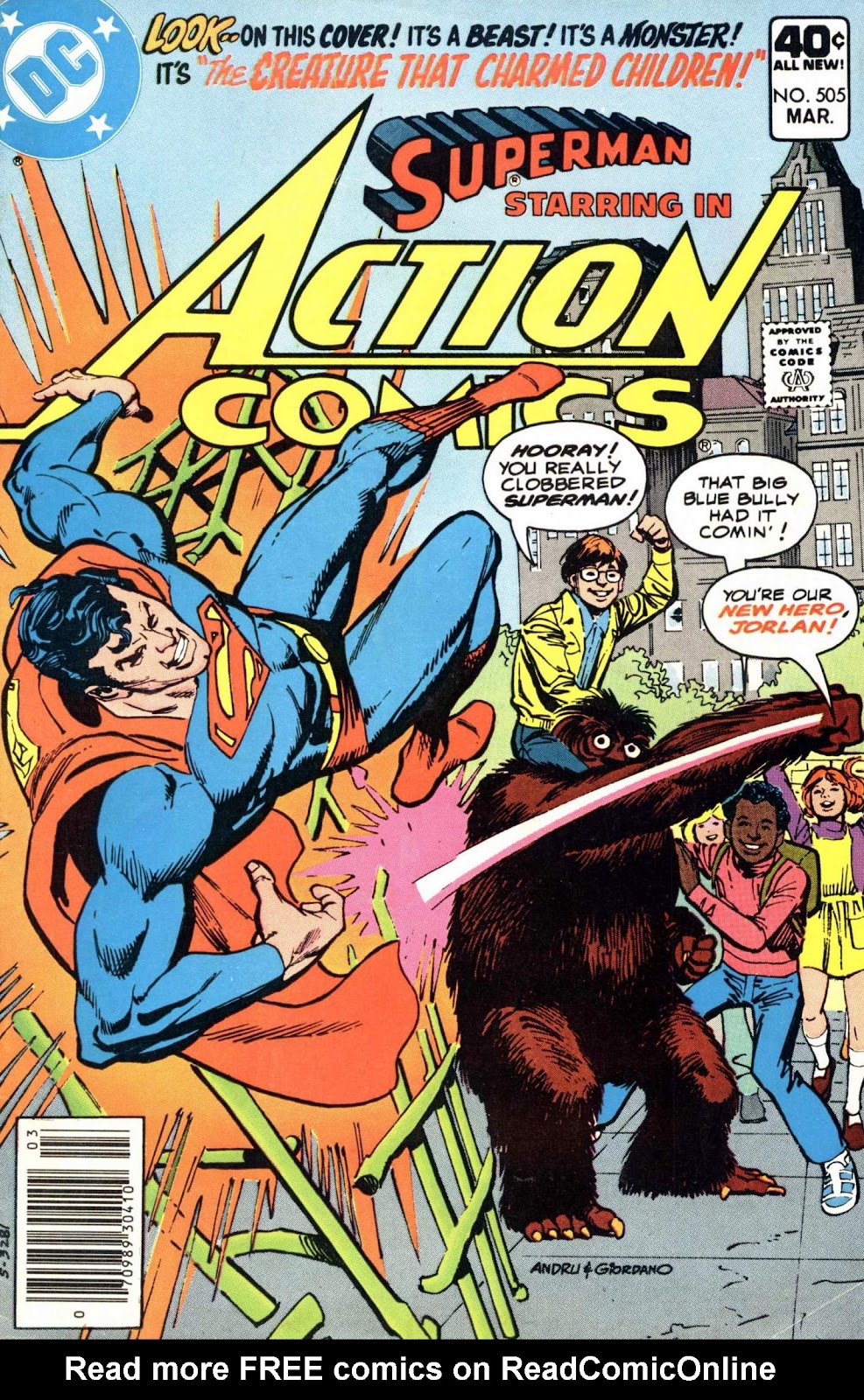 Action Comics (1938) issue 505 - Page 1