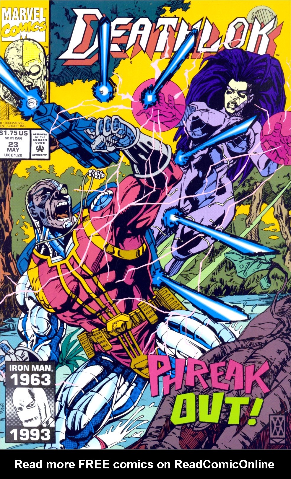 Read online Deathlok (1991) comic -  Issue #23 - 1