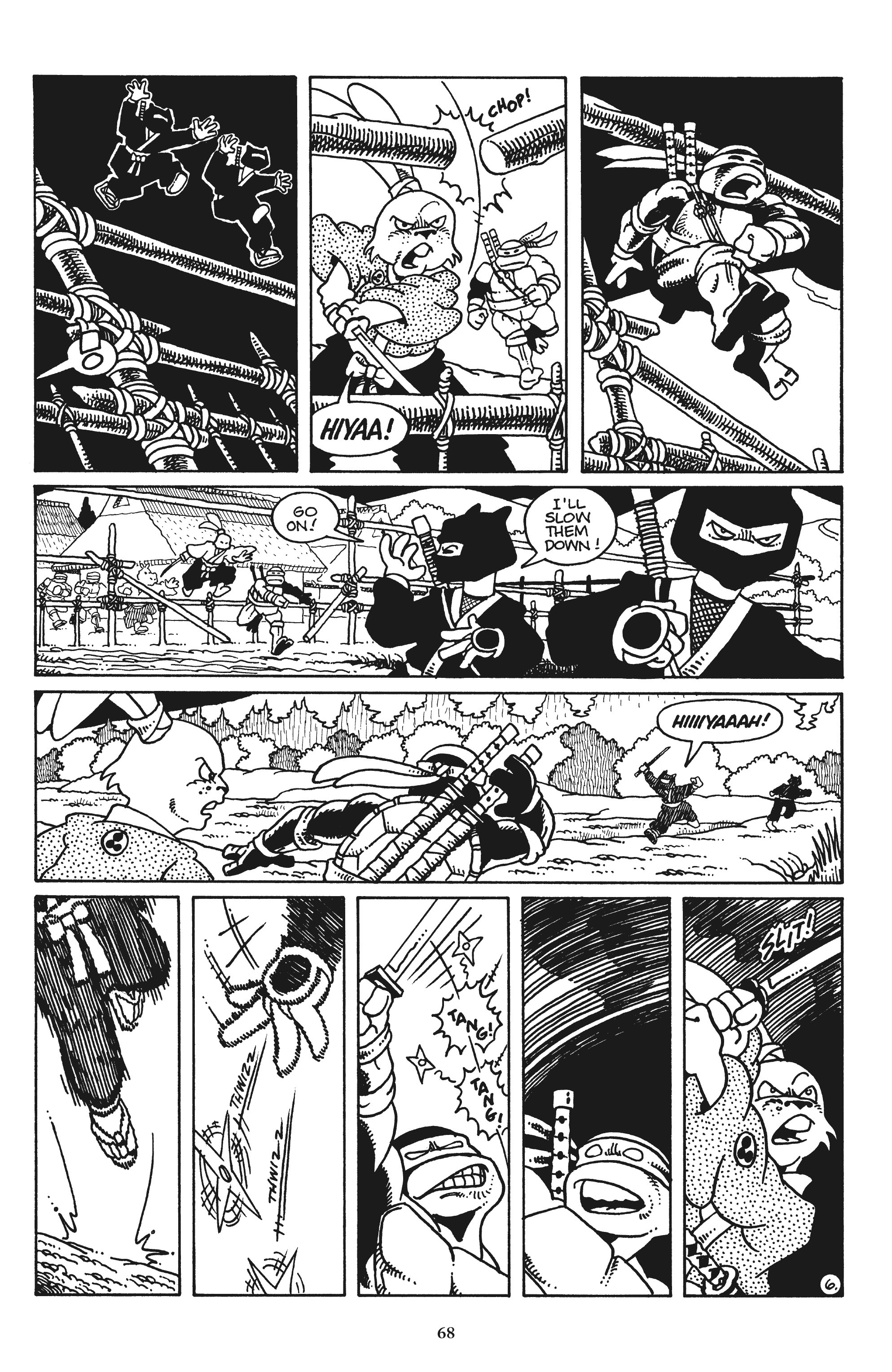 Read online Usagi Yojimbo/Teenage Mutant Ninja Turtles: The Complete Collection comic -  Issue # TPB (Part 1) - 62