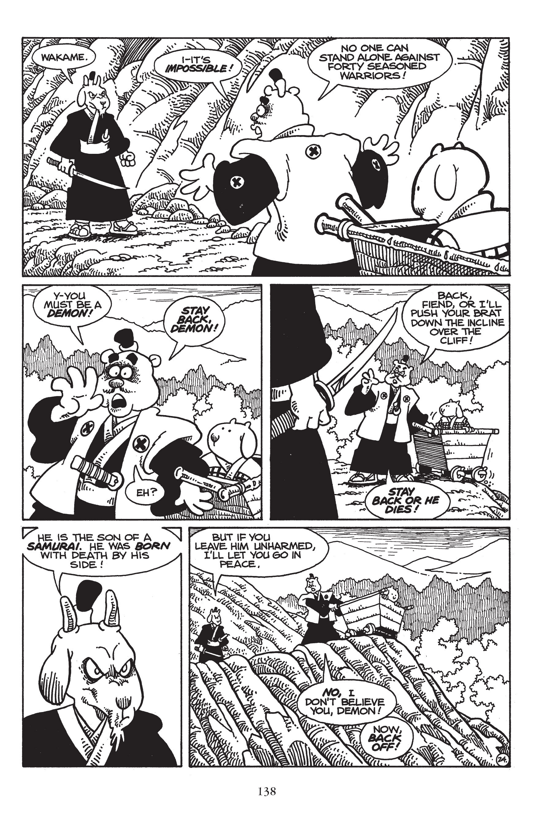 Read online Usagi Yojimbo (1987) comic -  Issue # _TPB 5 - 135
