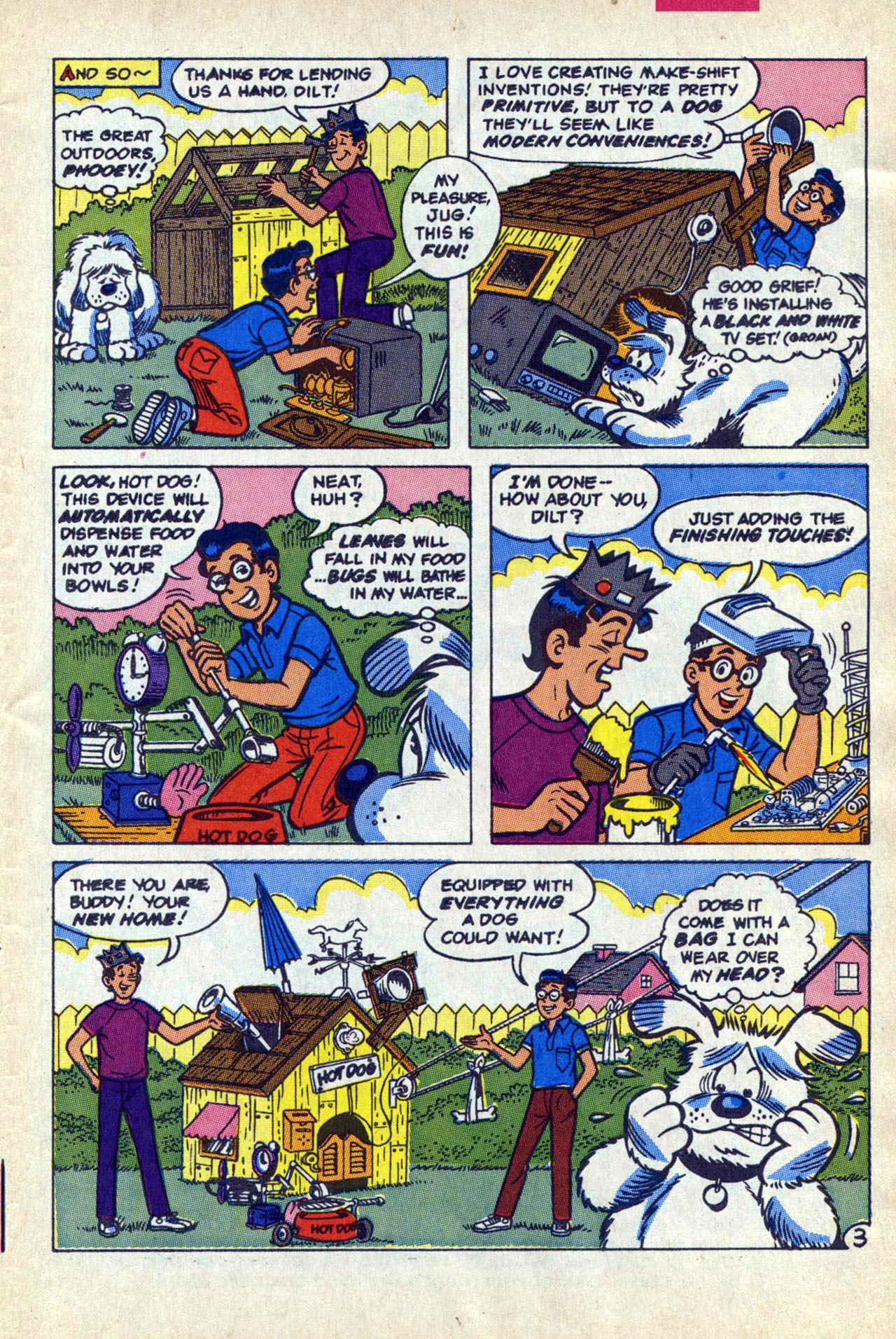 Read online Jughead's Pal Hot Dog comic -  Issue #1 - 7