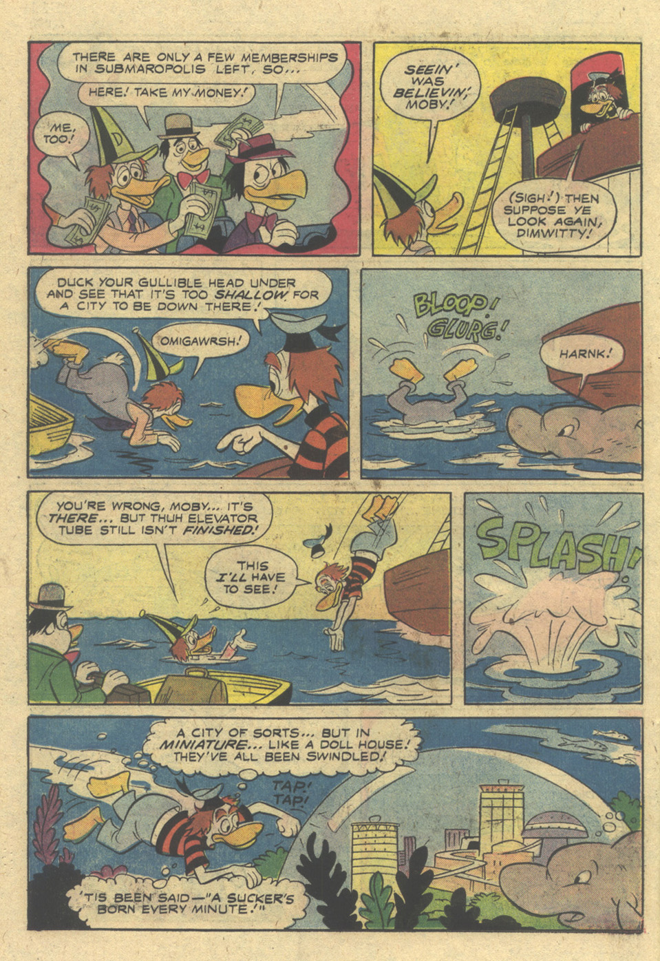 Read online Moby Duck comic -  Issue #25 - 26