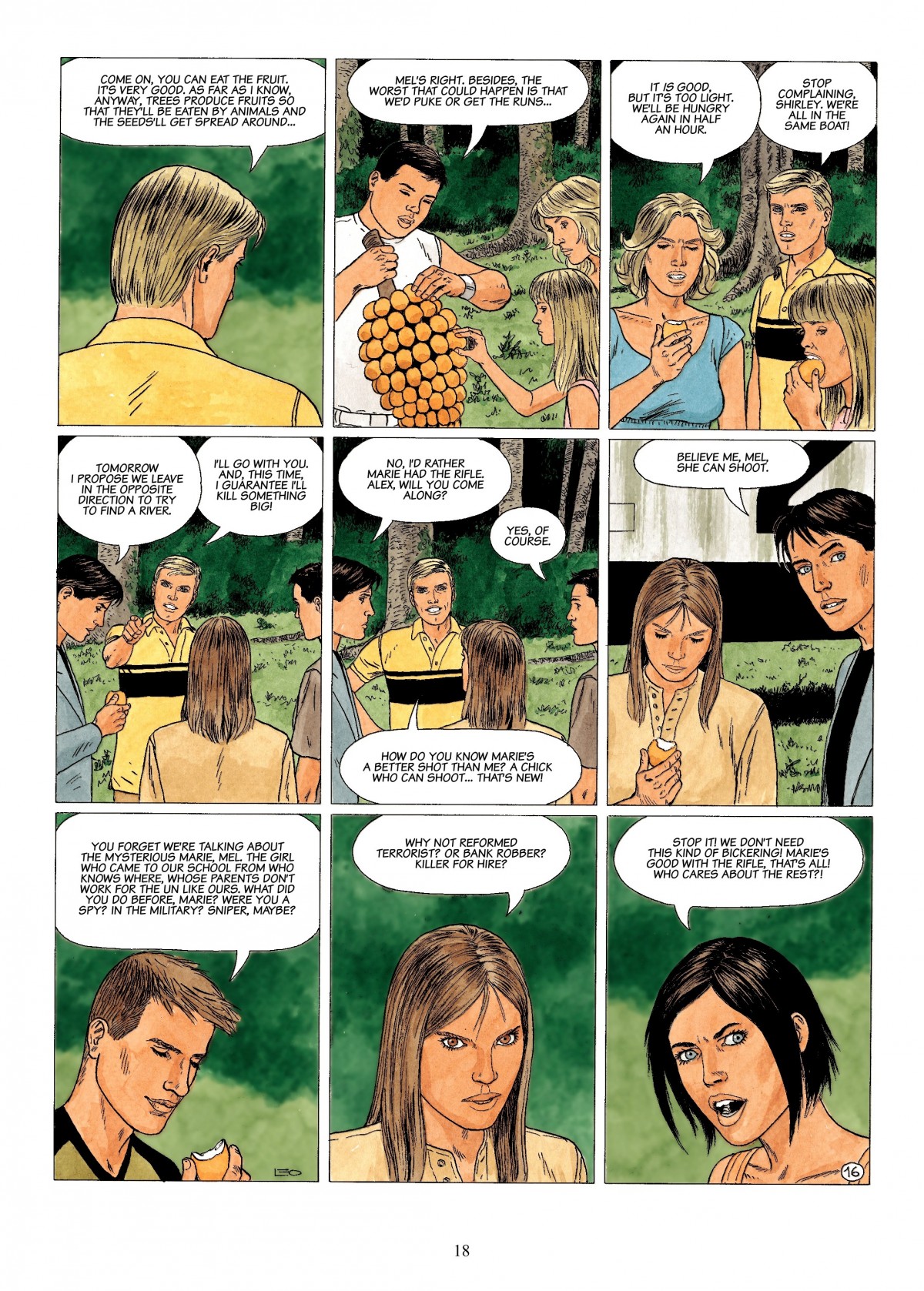 Read online The Survivors comic -  Issue #1 - 18