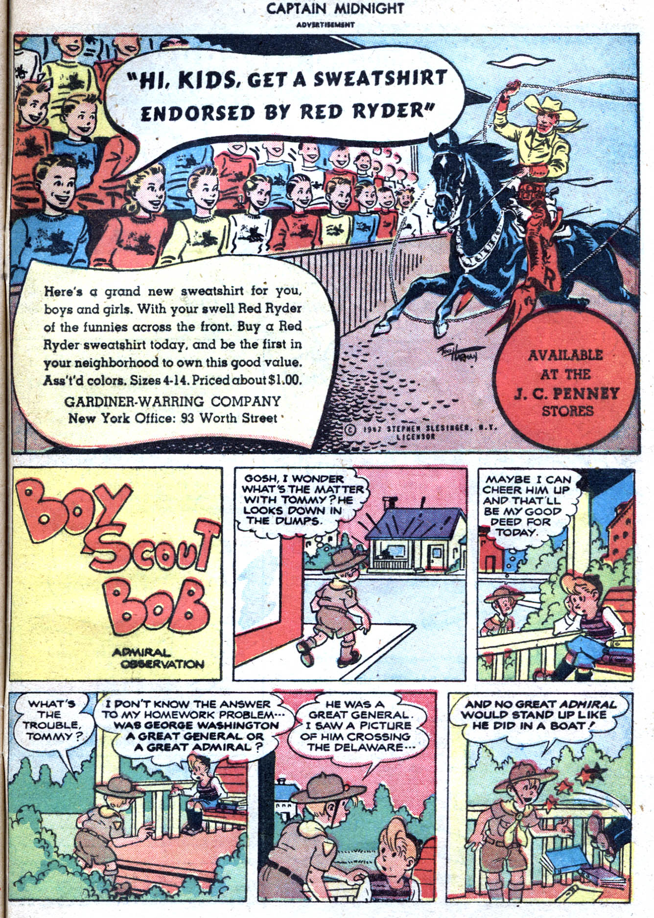 Read online Captain Midnight (1942) comic -  Issue #58 - 33