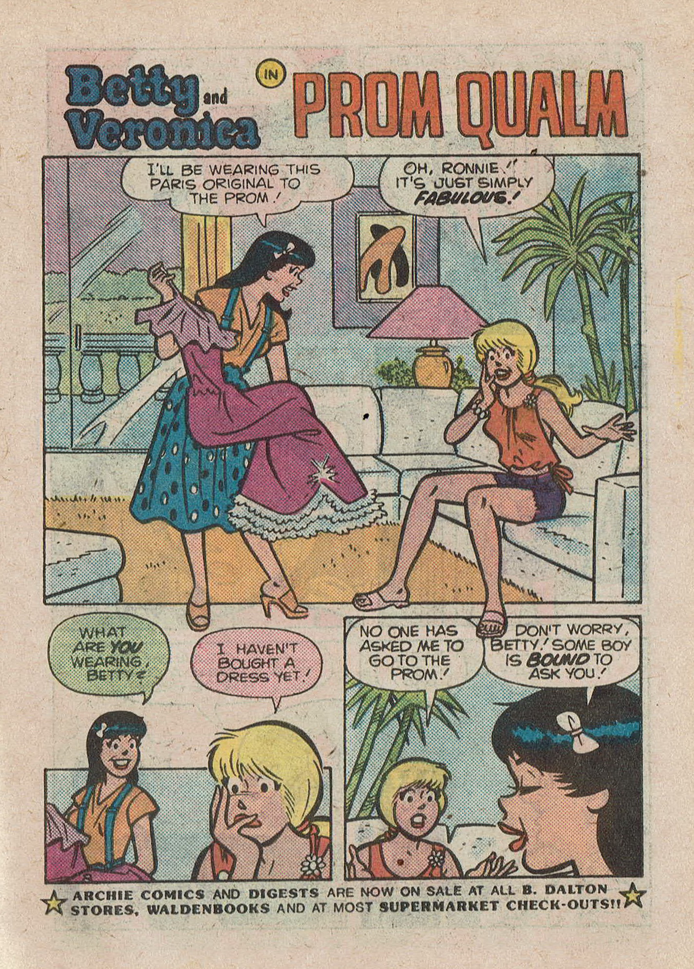 Read online Betty and Veronica Digest Magazine comic -  Issue #31 - 115