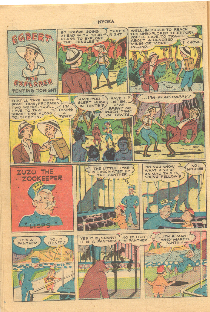 Read online Nyoka the Jungle Girl (1945) comic -  Issue #27 - 12