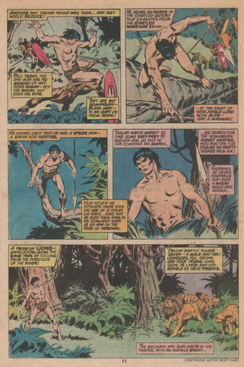 Read online Tarzan (1977) comic -  Issue #5 - 8