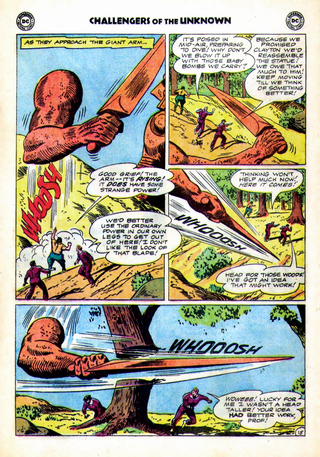 Read online Challengers of the Unknown (1958) comic -  Issue #31 - 21
