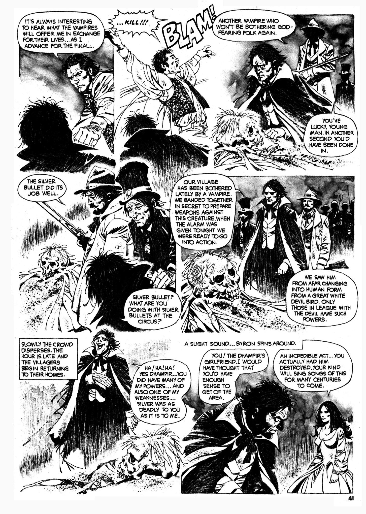 Read online Vampirella (1969) comic -  Issue #37 - 41