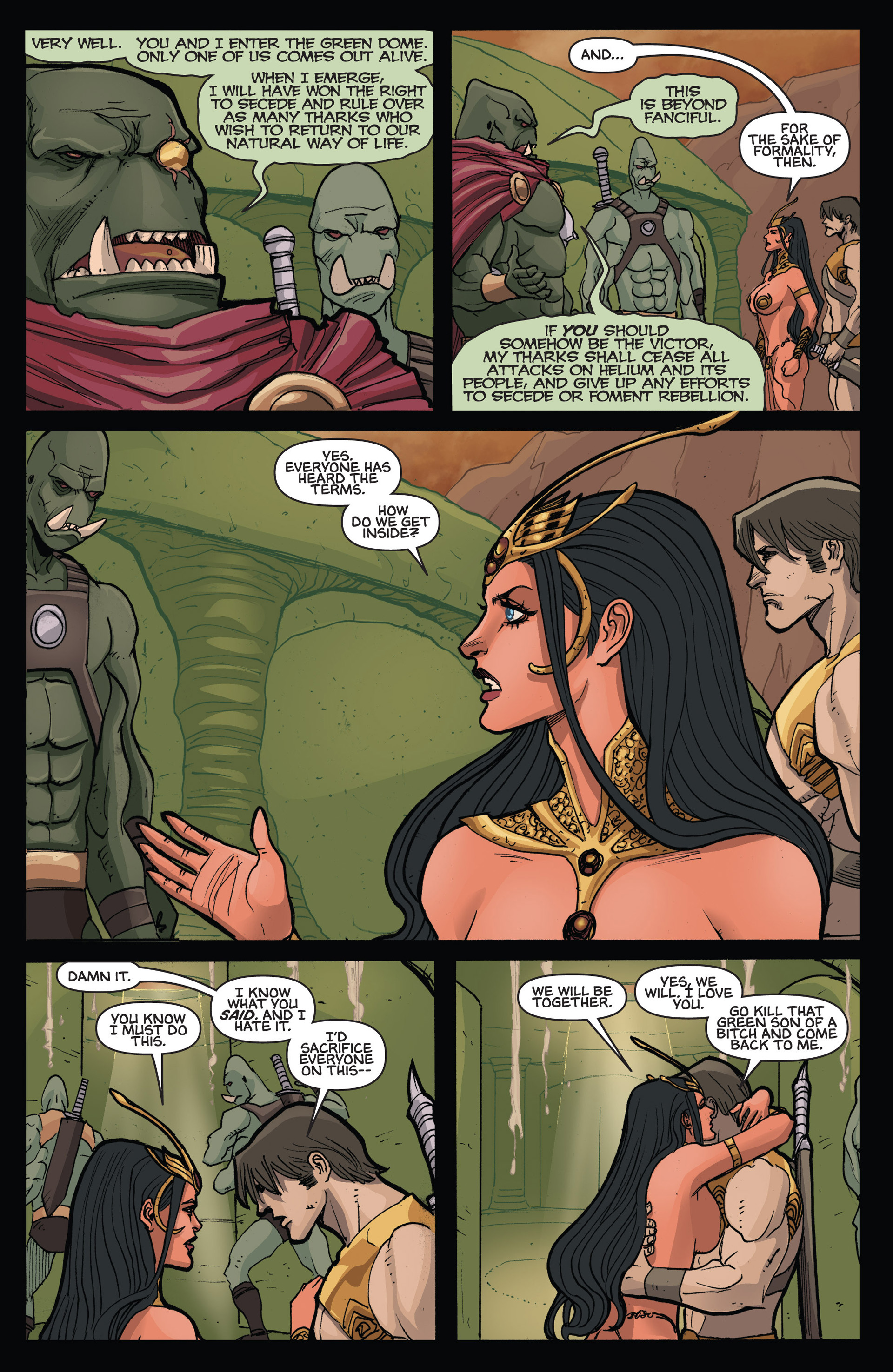 Read online Dejah Thoris and the Green Men of Mars comic -  Issue #8 - 6