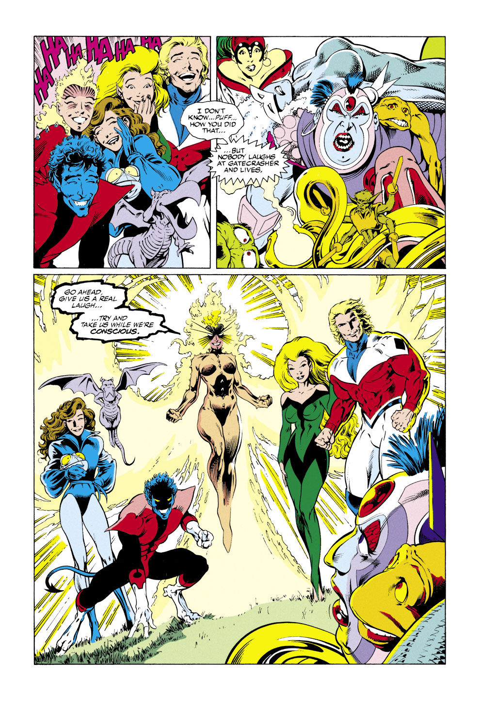 Read online Excalibur (1988) comic -  Issue #42 - 18