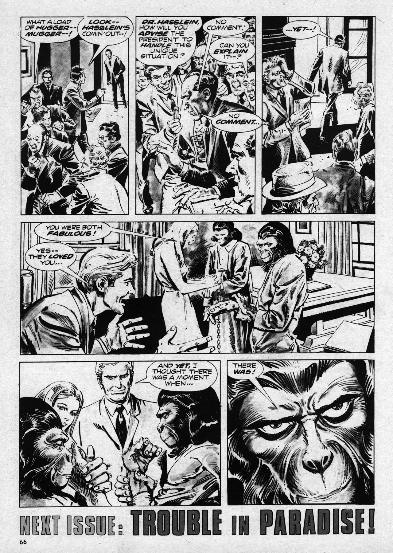 Read online Planet of the Apes comic -  Issue #13 - 66